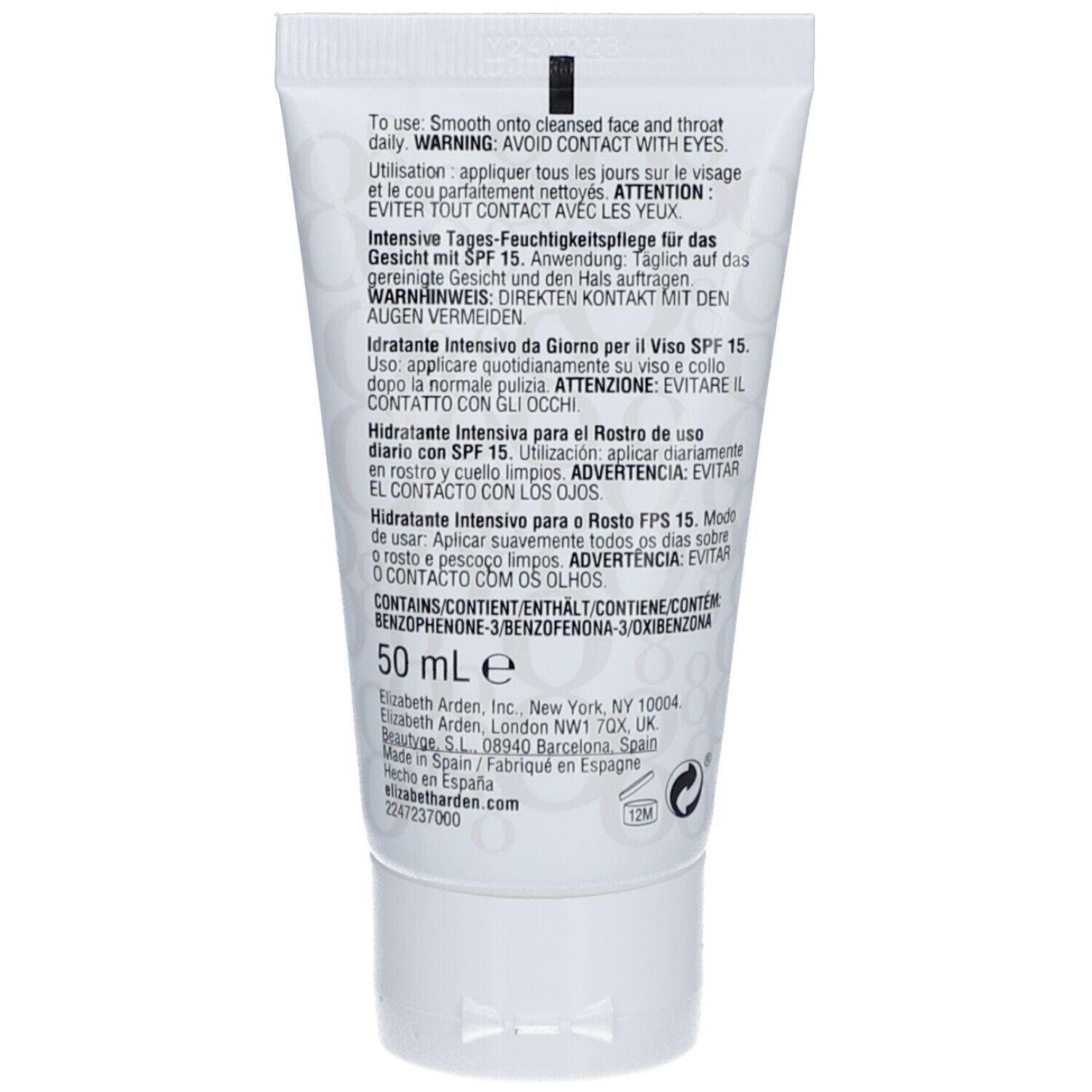 ELISABETH ARDEN Eight Hour Cream Fluide Protecteur Hydratation Intensive Visage