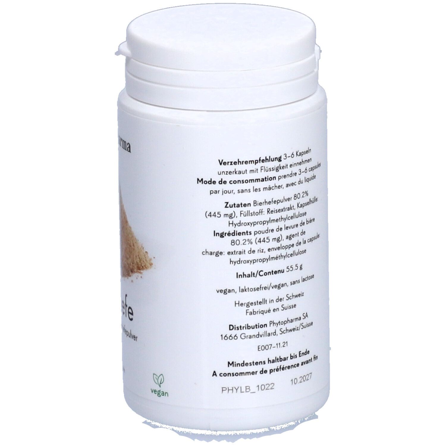 PHYTOPHARMA Levure de bière