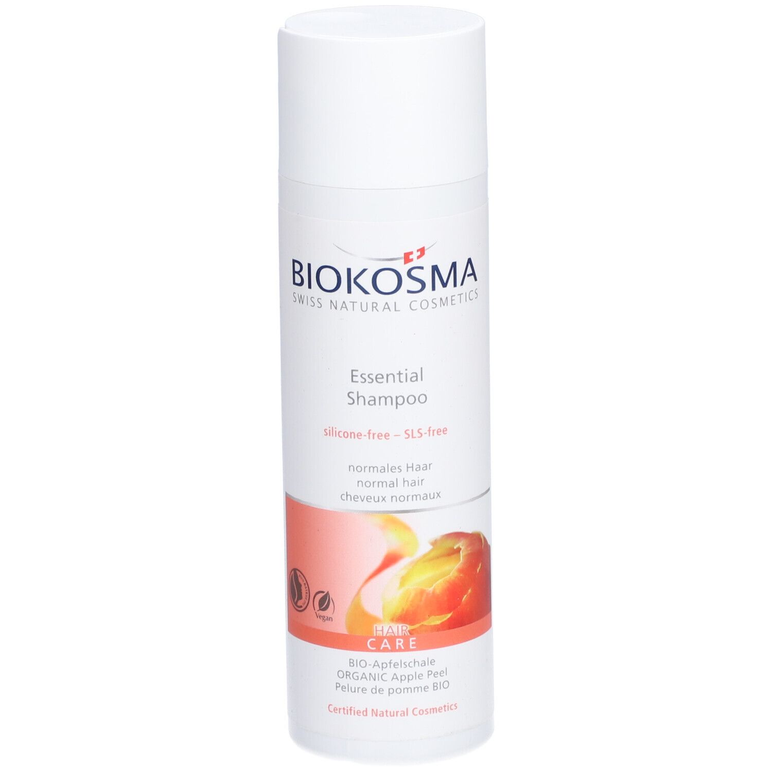 BIOKOSMA Essential Shampooing à la peau de pomme bio