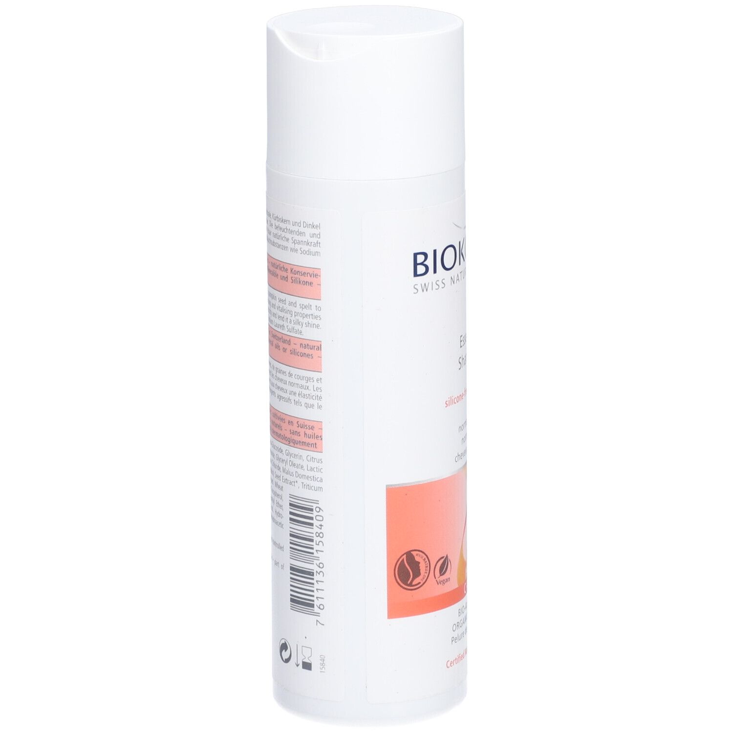 BIOKOSMA Essential Shampooing à la peau de pomme bio