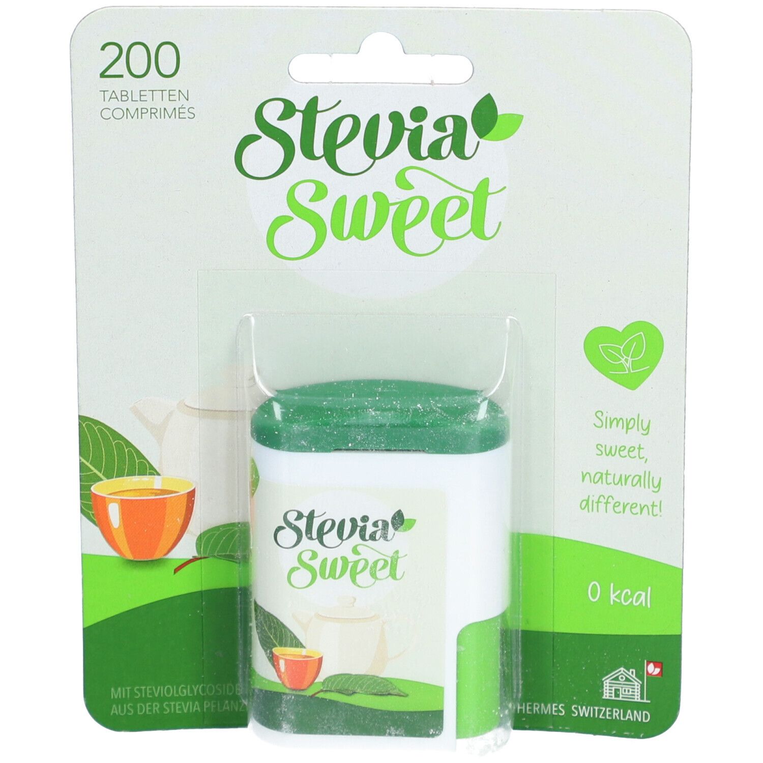 SteviaSweet édulcorant végétal sans calories en comprimés