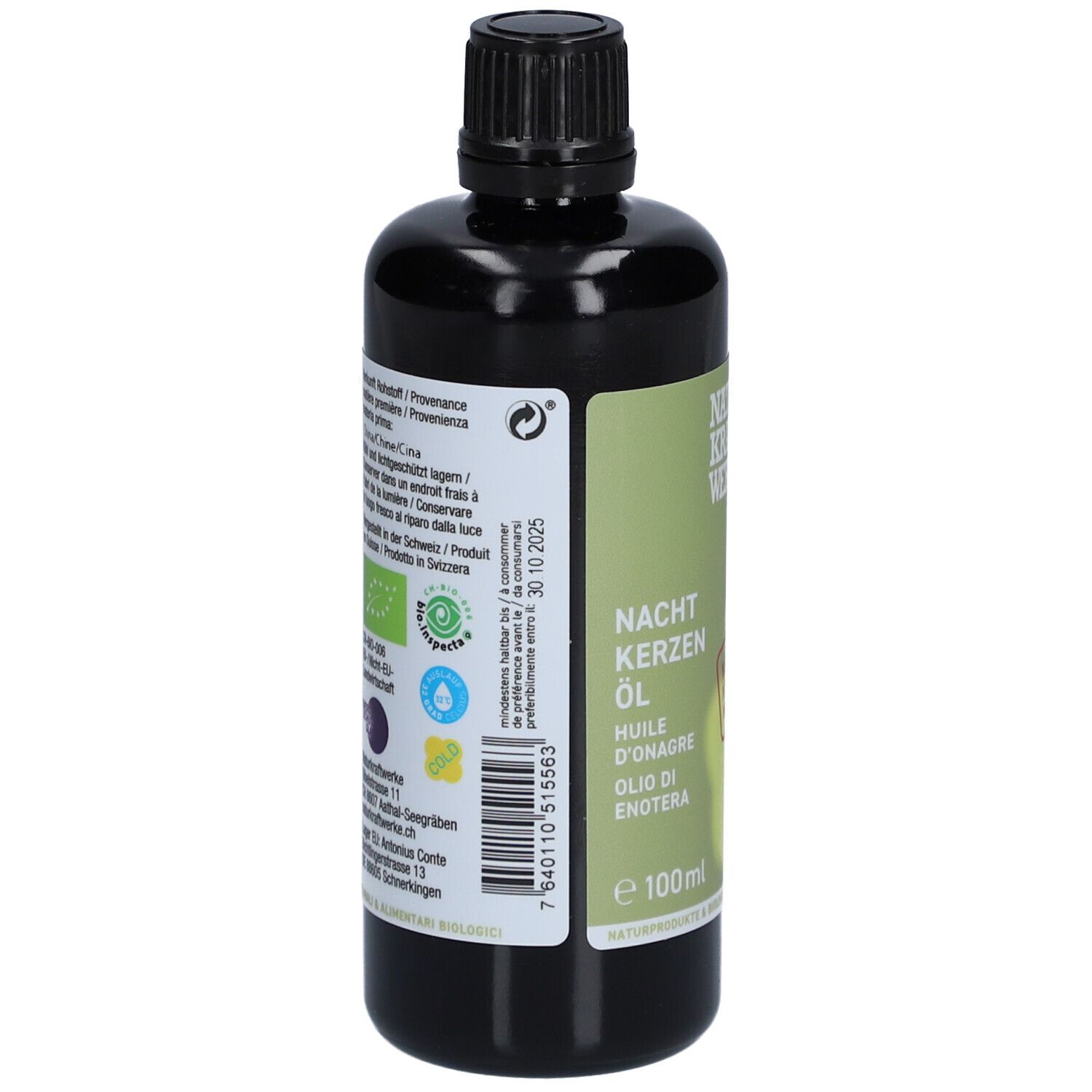 NATURKRAFTWERKE Huile d'onagre bio