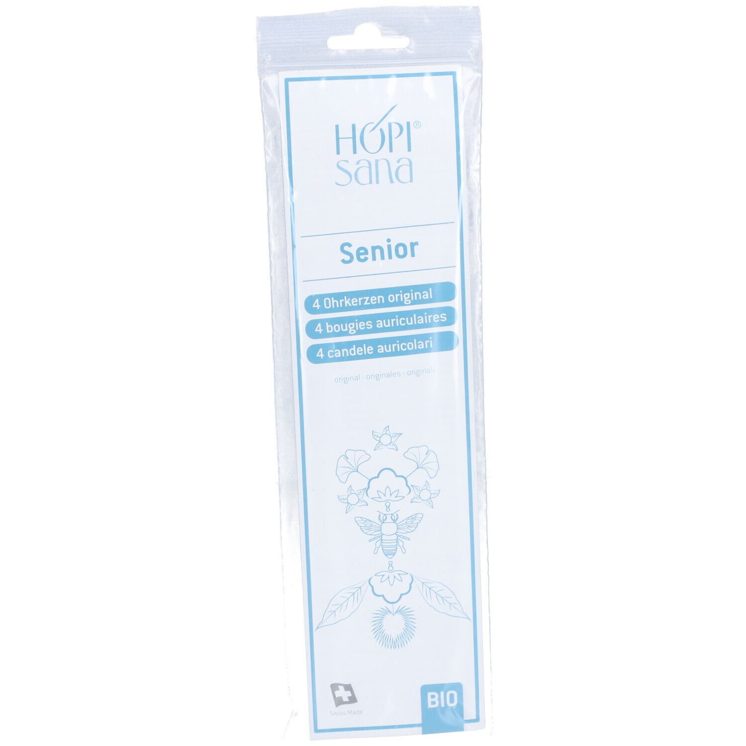 HOPI® Sana Senior 4 bougies auriculaires