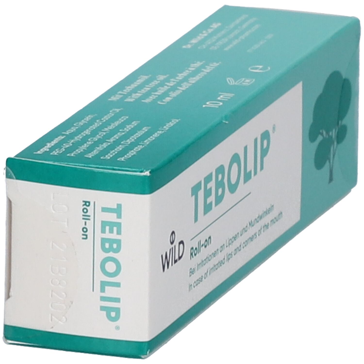 WILD Tebolip® Roll-On pour lèvres irritées 10 ml - Redcare Pharmacie