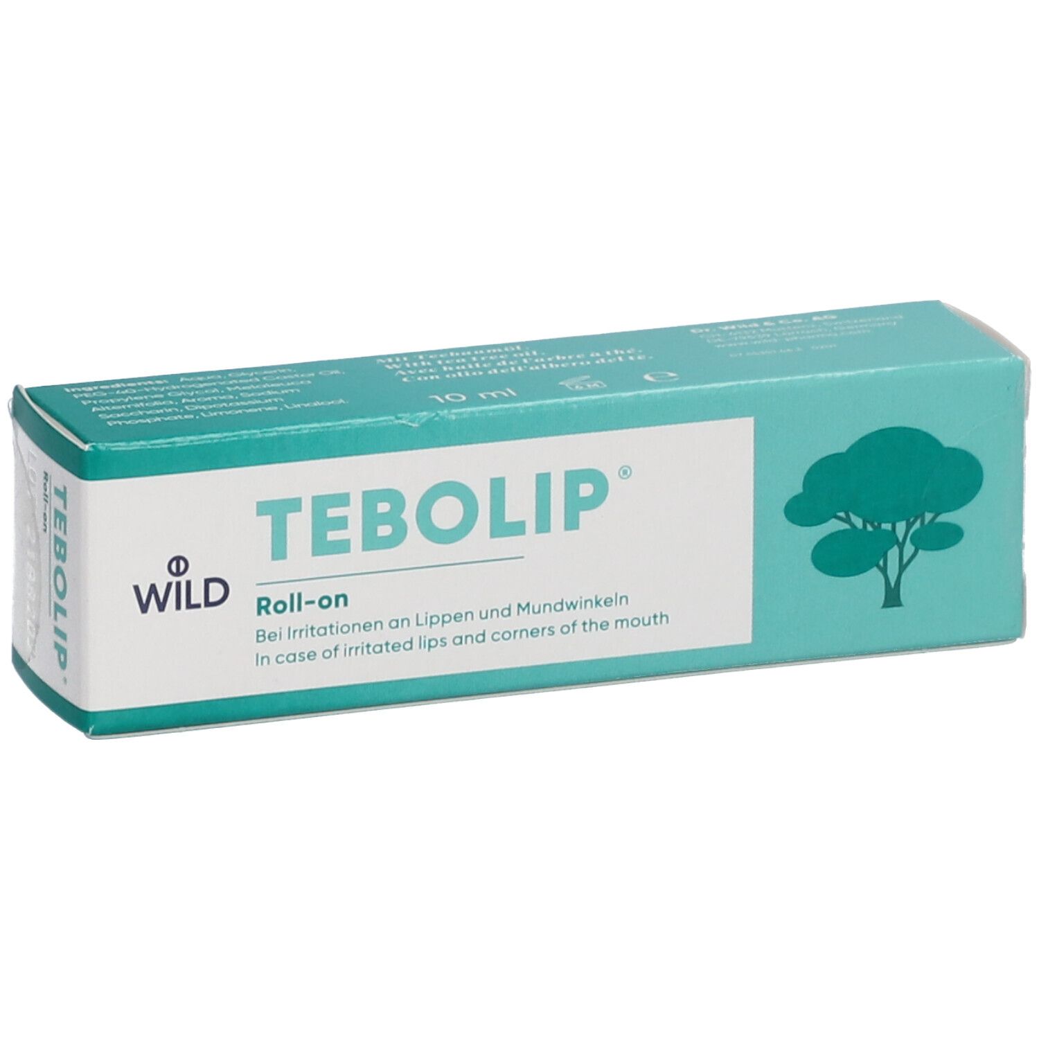 WILD Tebolip® Roll-On pour lèvres irritées 10 ml - Redcare Pharmacie