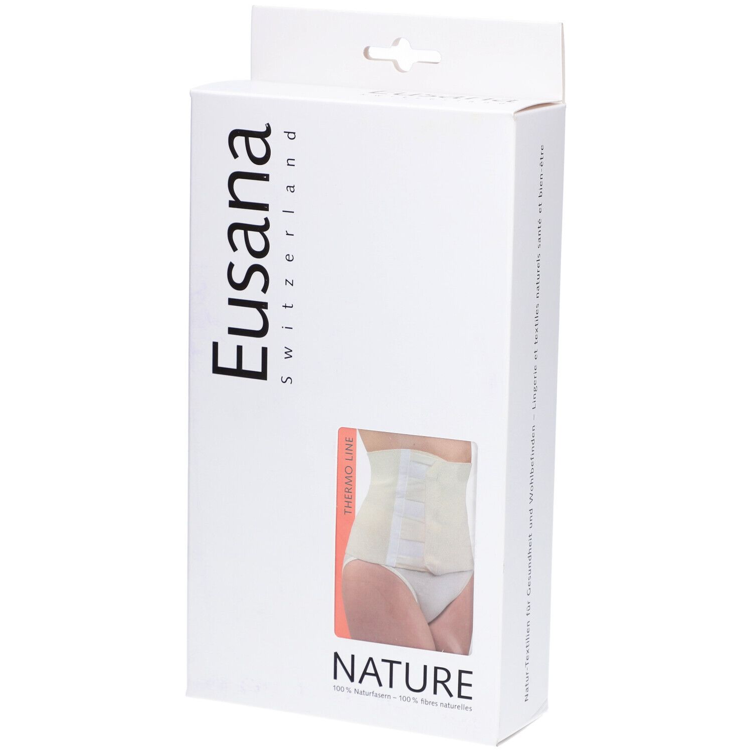 EUSANA Ceinture lombaire avec fermeture Velcro L ivoire
