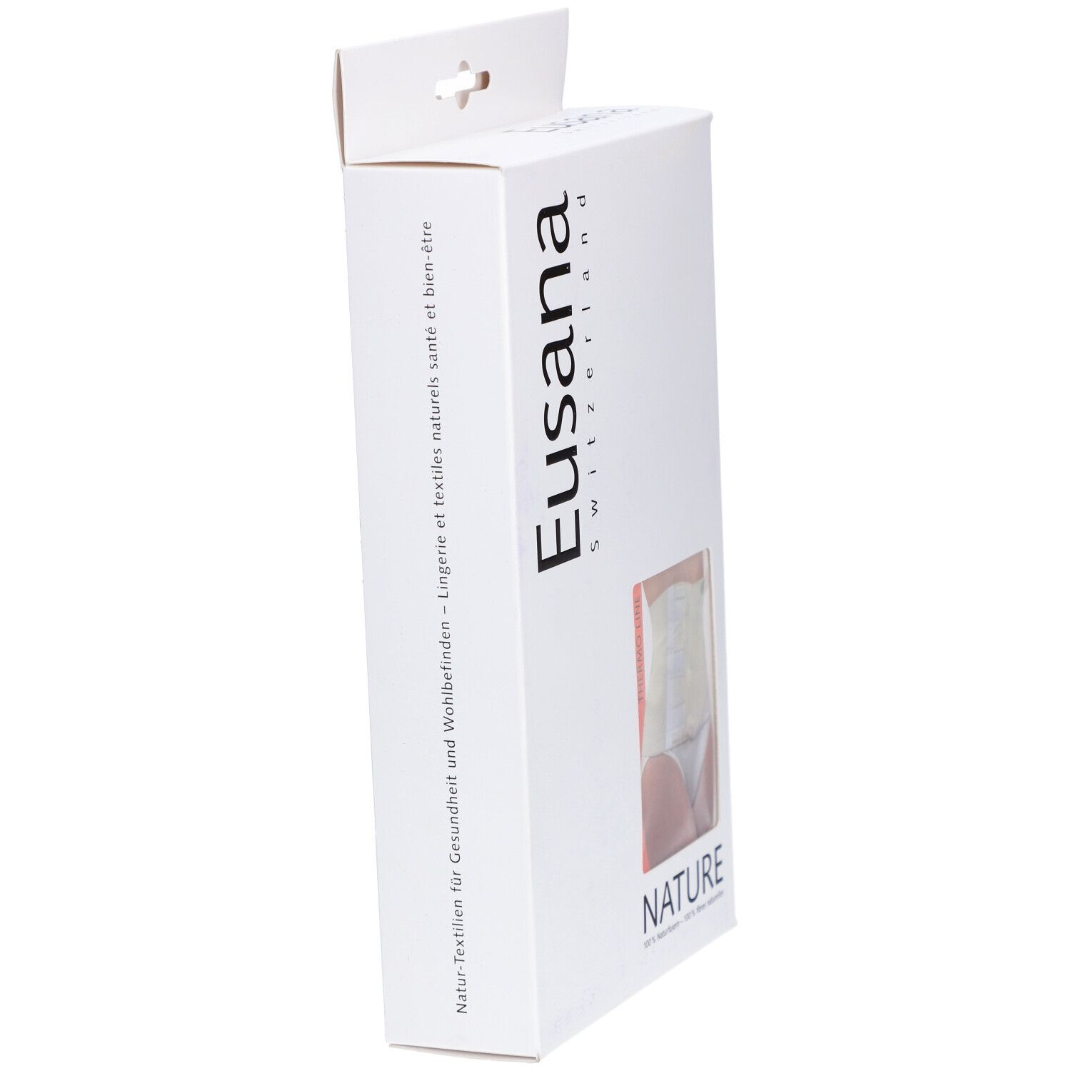 EUSANA Ceinture lombaire avec fermeture Velcro L ivoire