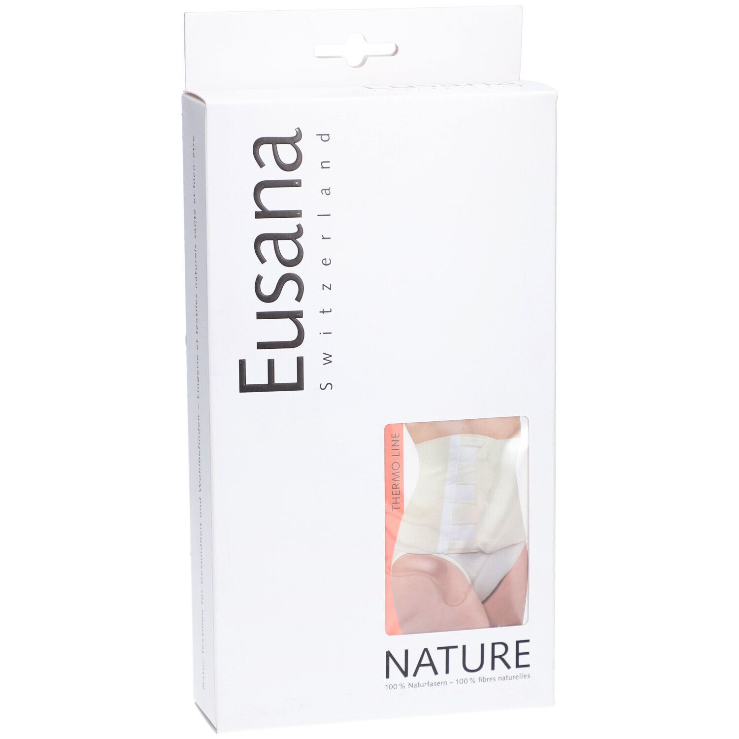 EUSANA Ceinture lombaire avec fermeture Velcro L ivoire