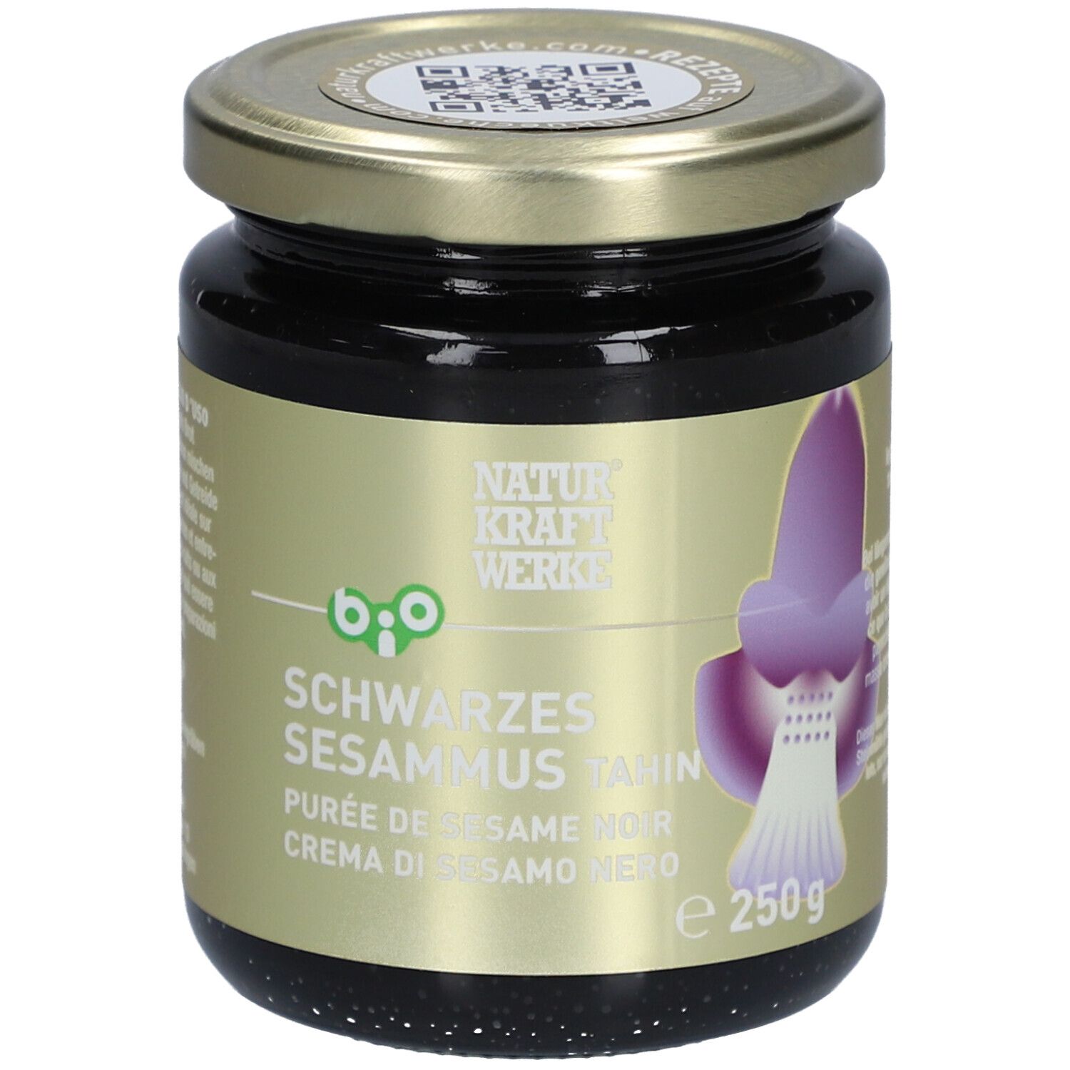 NATURKRAFTWERKE Purée de sésame noir bio
