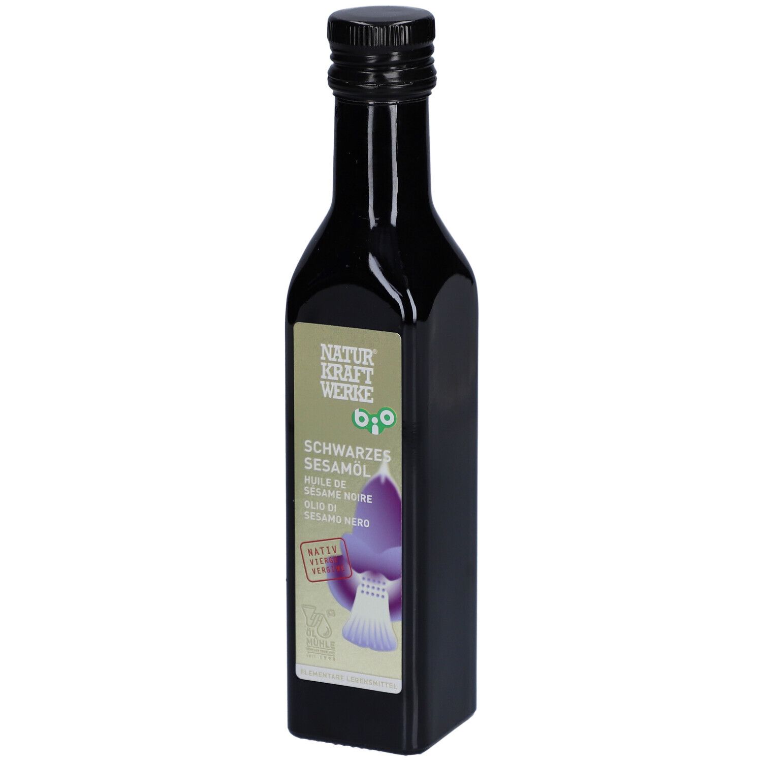 NATURKRAFTWERKE Huile de sésame noir bio