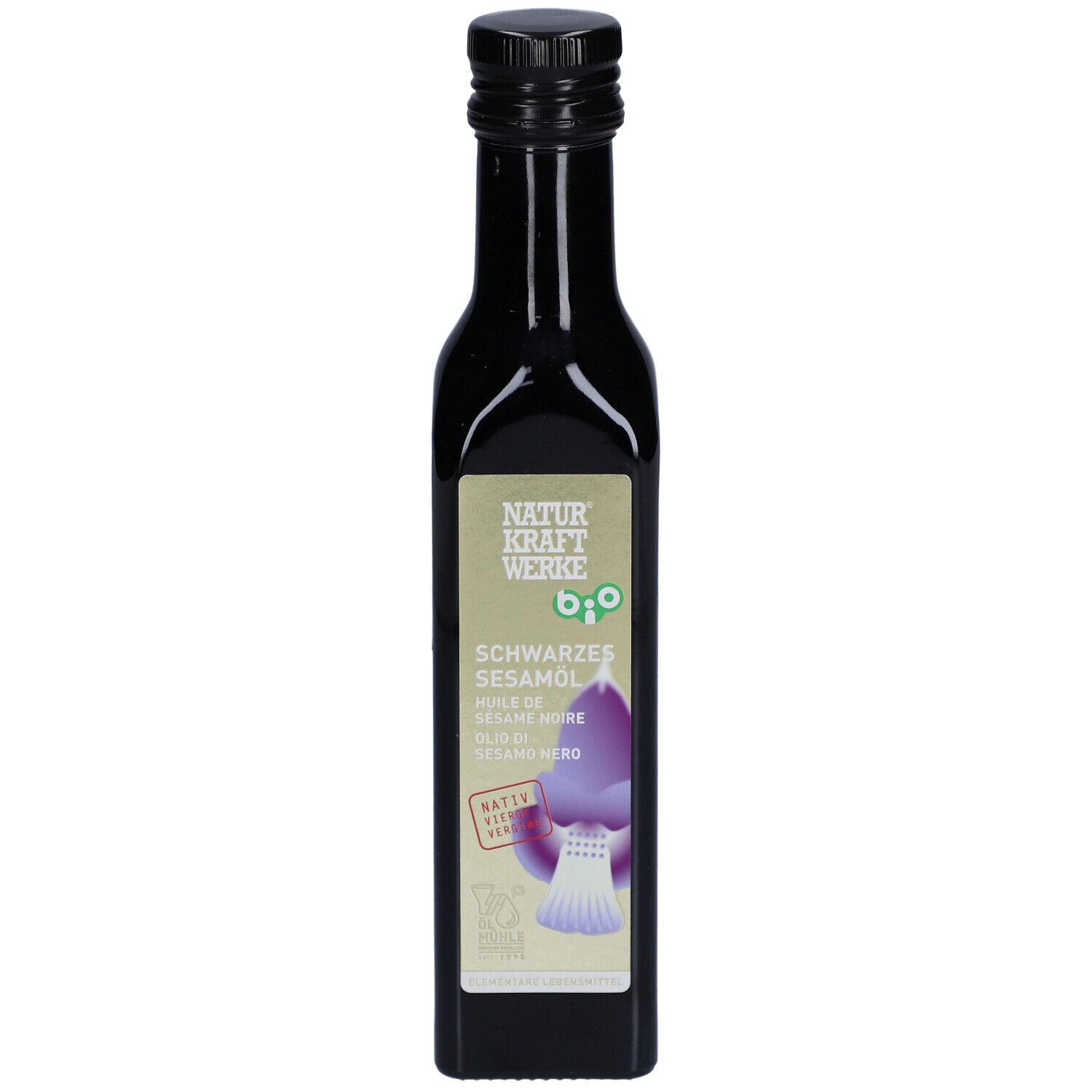 NATURKRAFTWERKE Huile de sésame noir bio