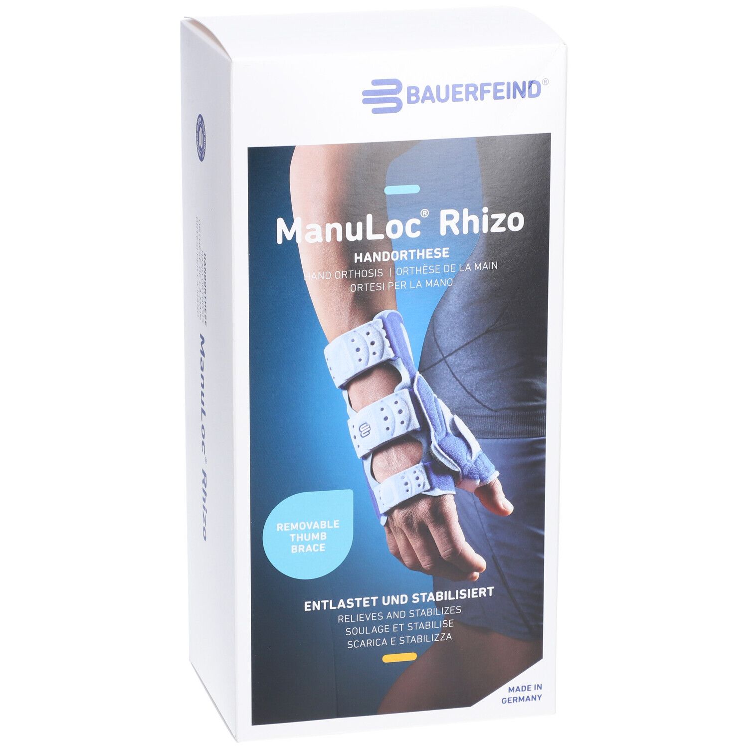 BAUERFEIND Manuloc® Rhizo Orthèse poignet-pouce stabilisatrice taille 1 droite