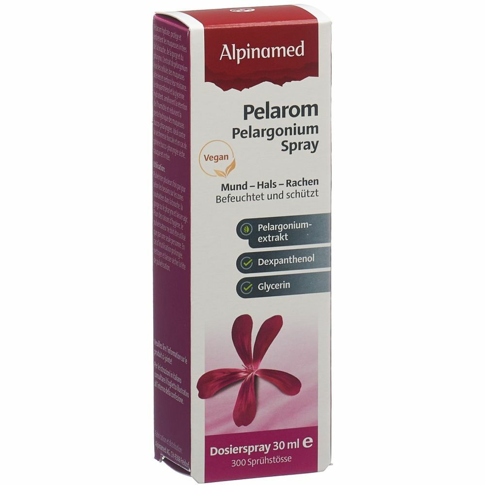 ALPINAMED Pelarom Pelargonium spray