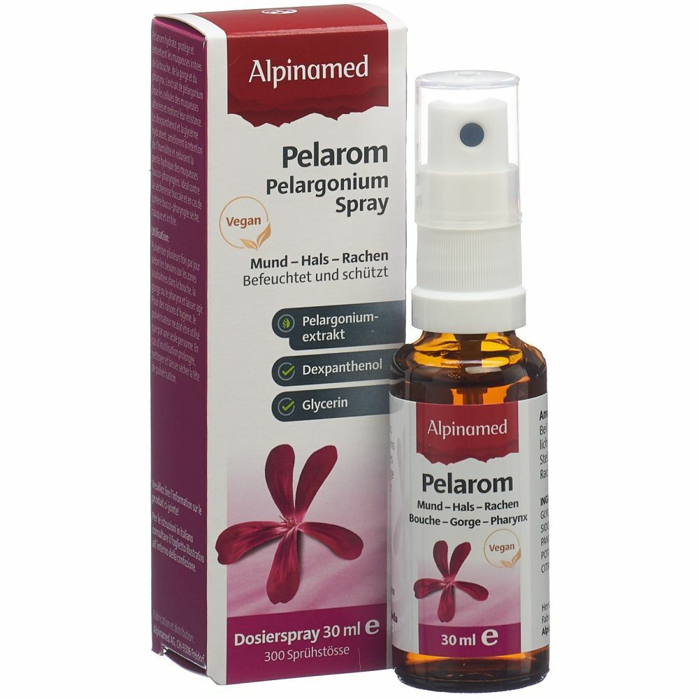 ALPINAMED Pelarom Pelargonium spray