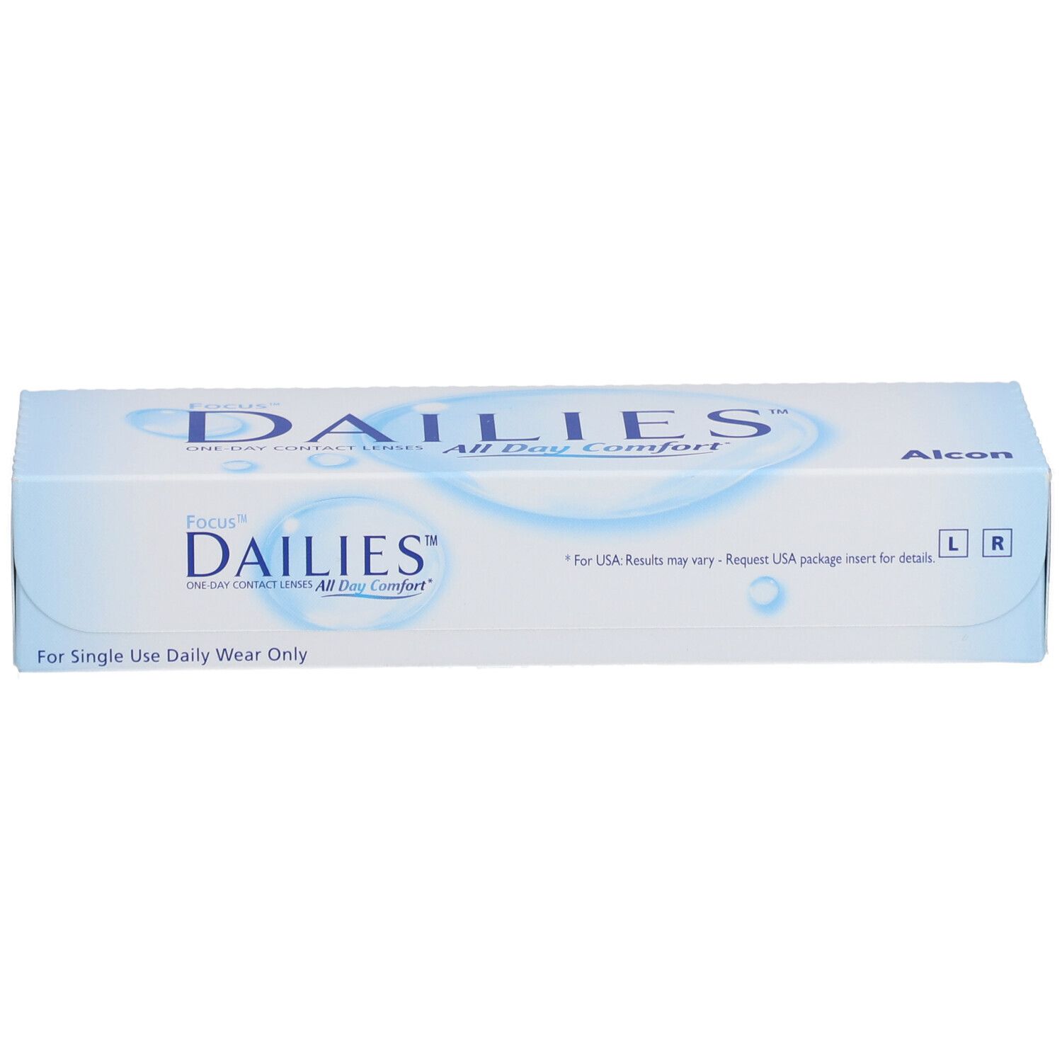 FOCUS® DAILIES® All Day Comfort - Lentilles journalières -1.50dpt
