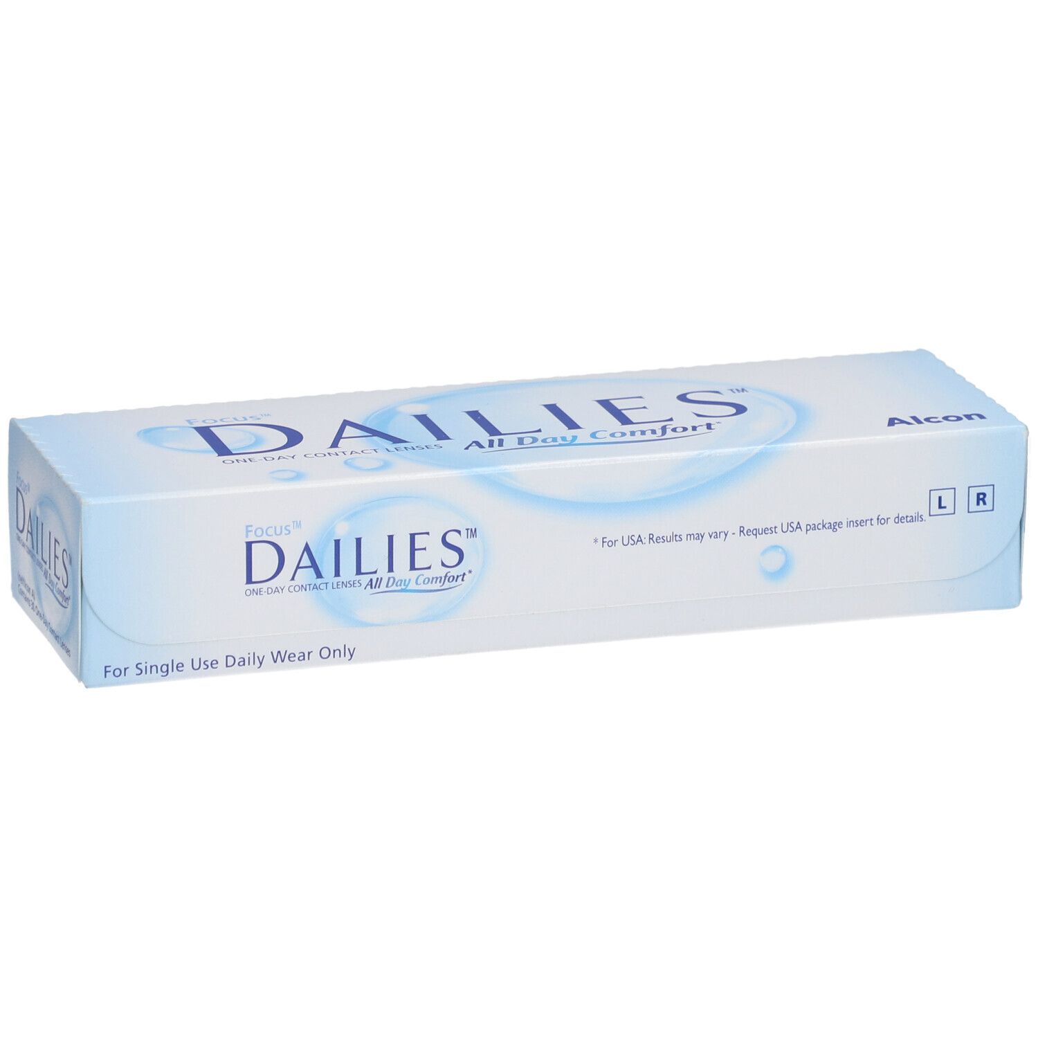FOCUS® DAILIES® All Day Comfort - Lentilles journalières -1.50dpt