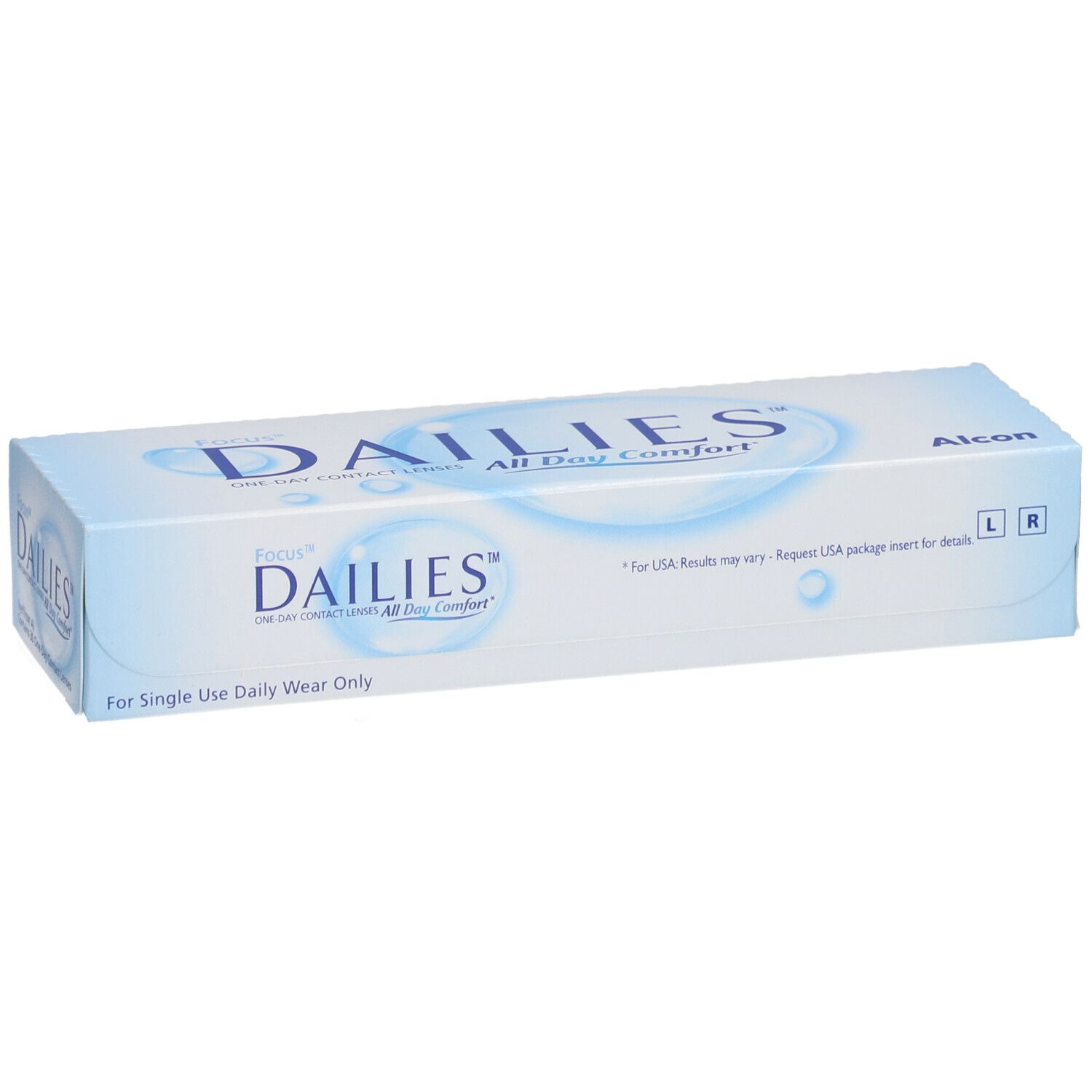 FOCUS® DAILIES® All Day Comfort - Lentilles journalières -1.75dpt