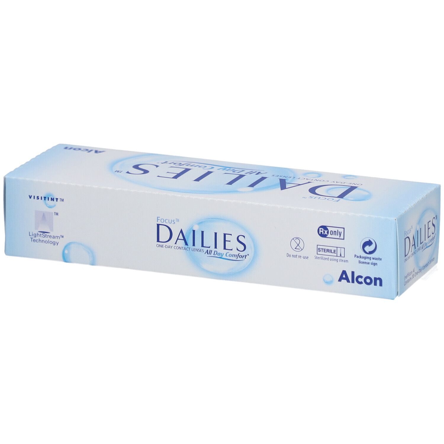 FOCUS® DAILIES® All Day Comfort - Lentilles journalières -3.25dpt