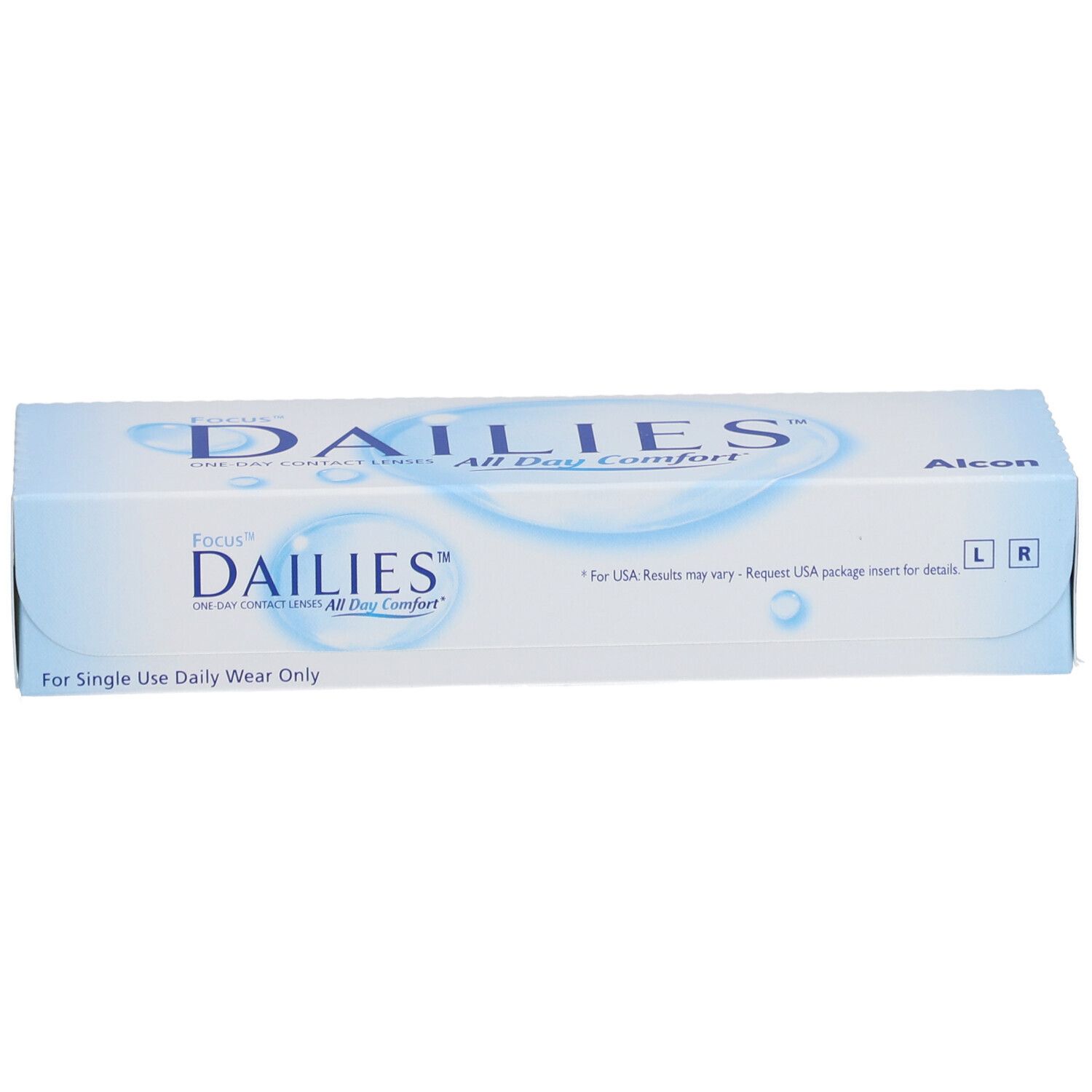 FOCUS® DAILIES® All Day Comfort - Lentilles journalières -3.25dpt