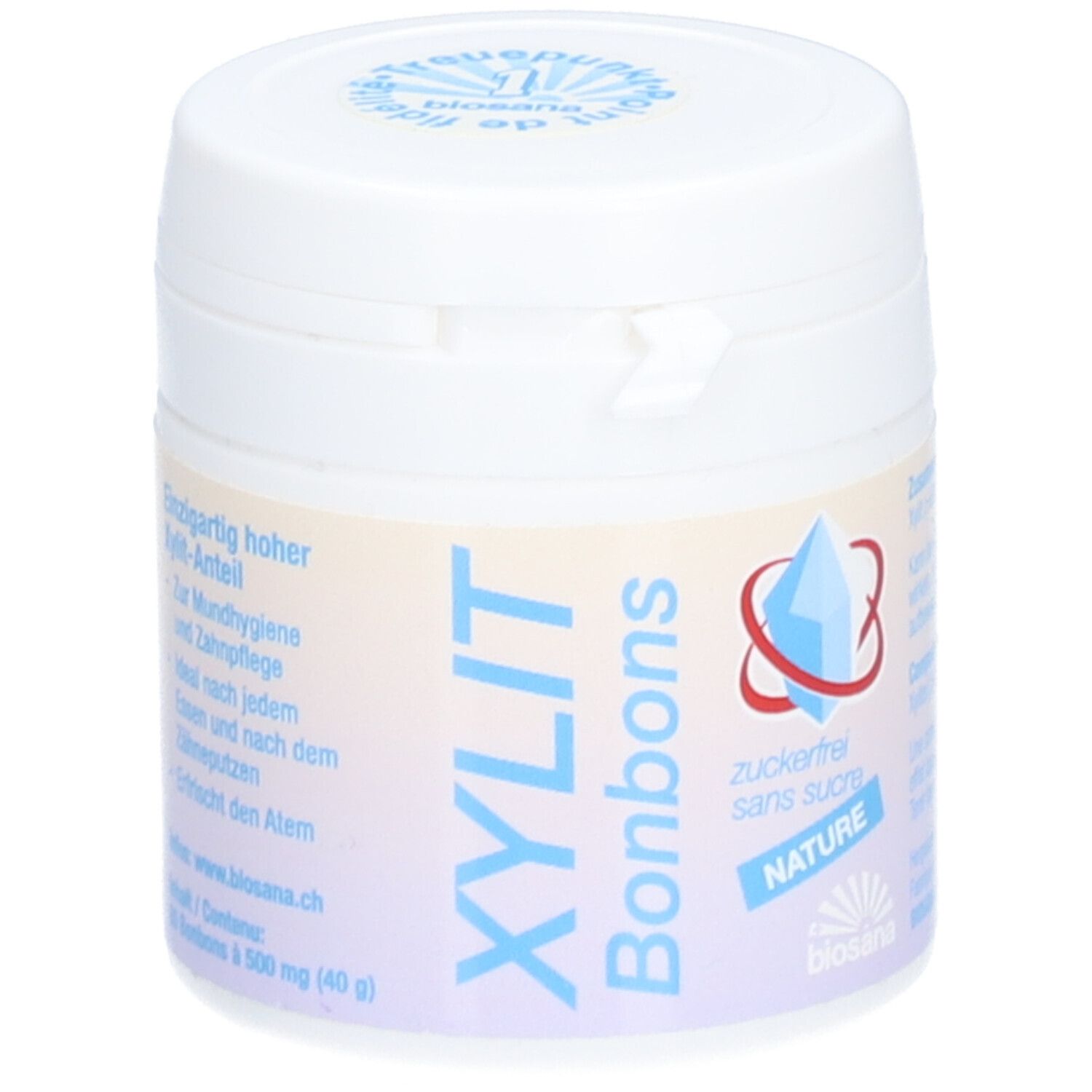 Biosana Xylit bonbons Nature