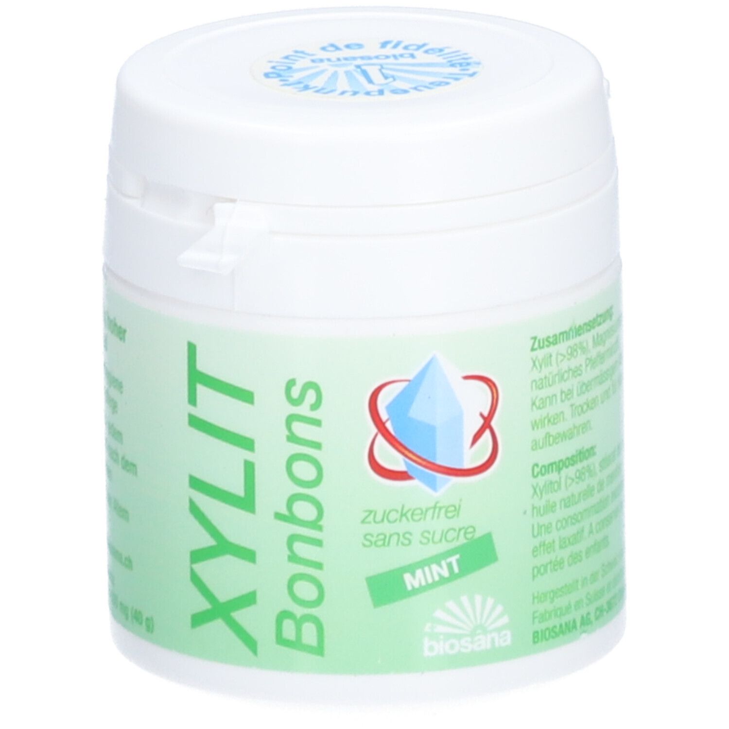 Biosana Xylit bonbons Menthe