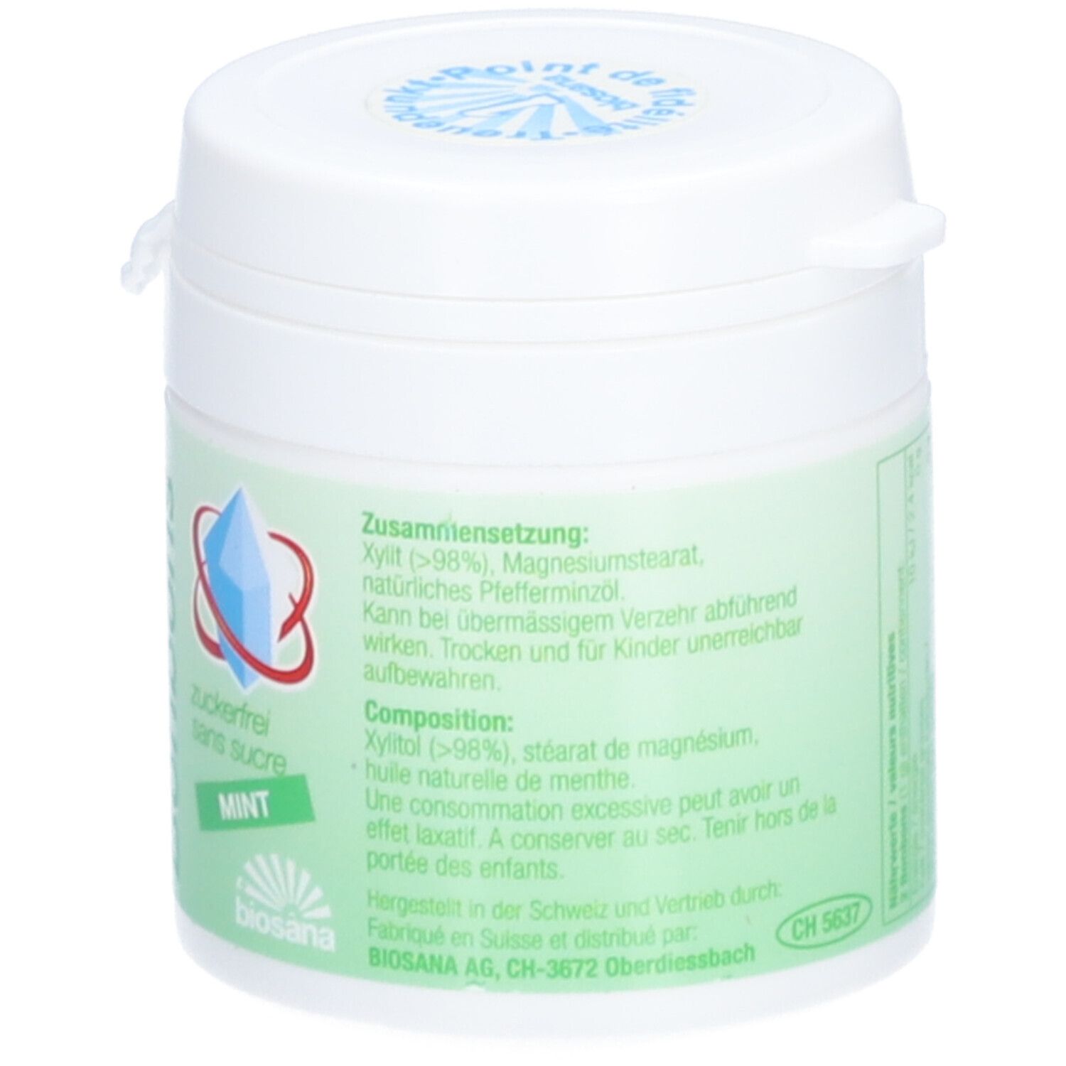 Biosana Xylit bonbons Menthe