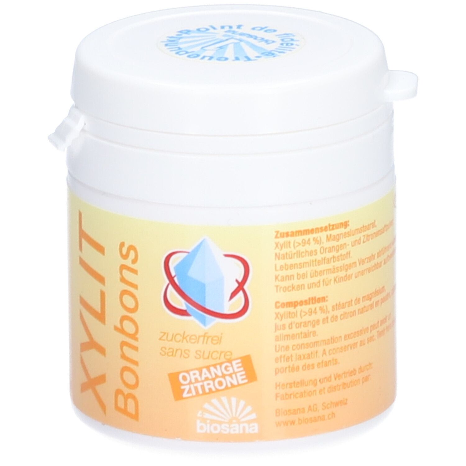 Biosana Xylit bonbons Orange/Citron