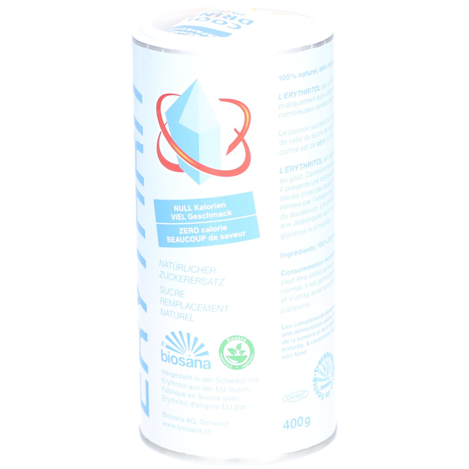 BIOSANA Erythrit Sucre de remplacement naturel