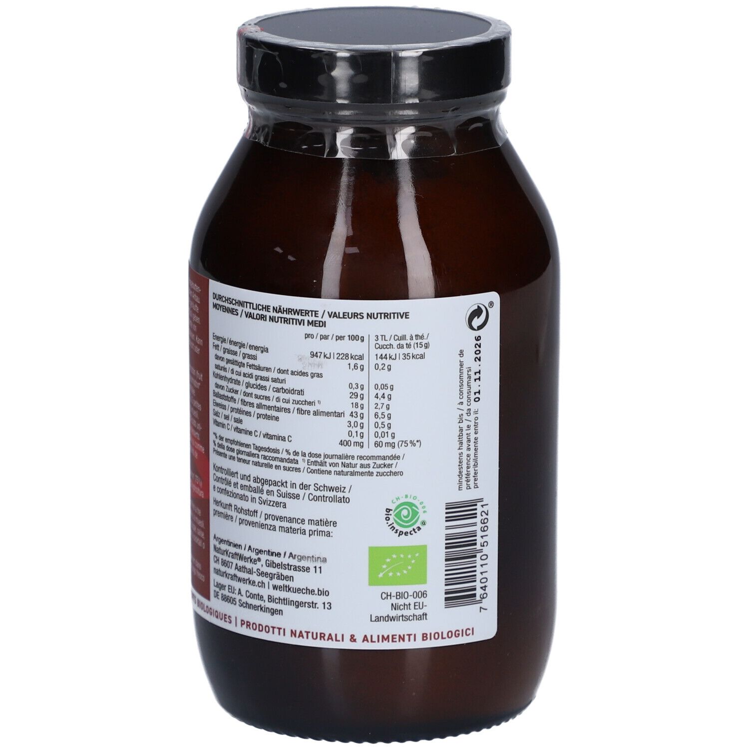 NATURKRAFTWERKE Cynorrhodon en poudre bio