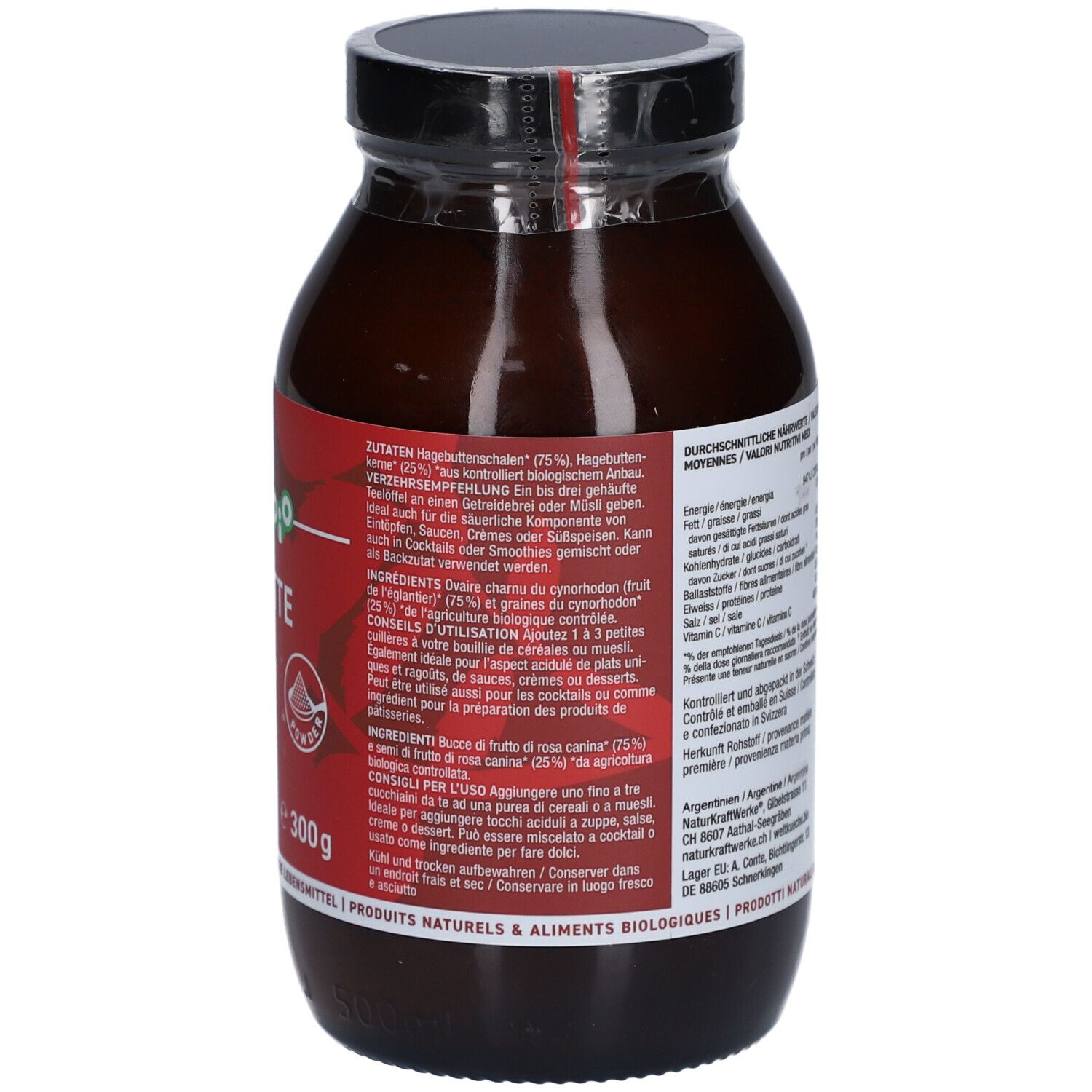 NATURKRAFTWERKE Cynorrhodon en poudre bio