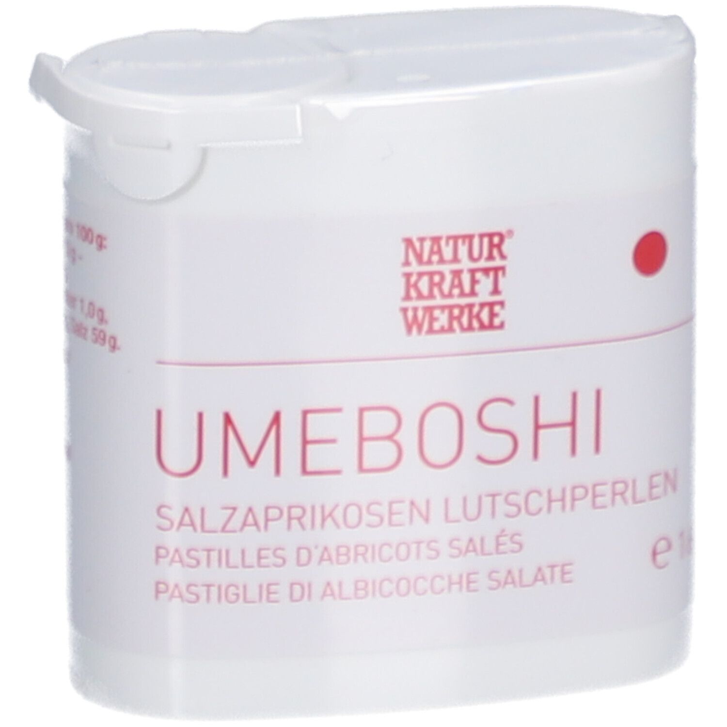 NATURKRAFTWERKE Pastilles d'abricots salés "Umeboshi"