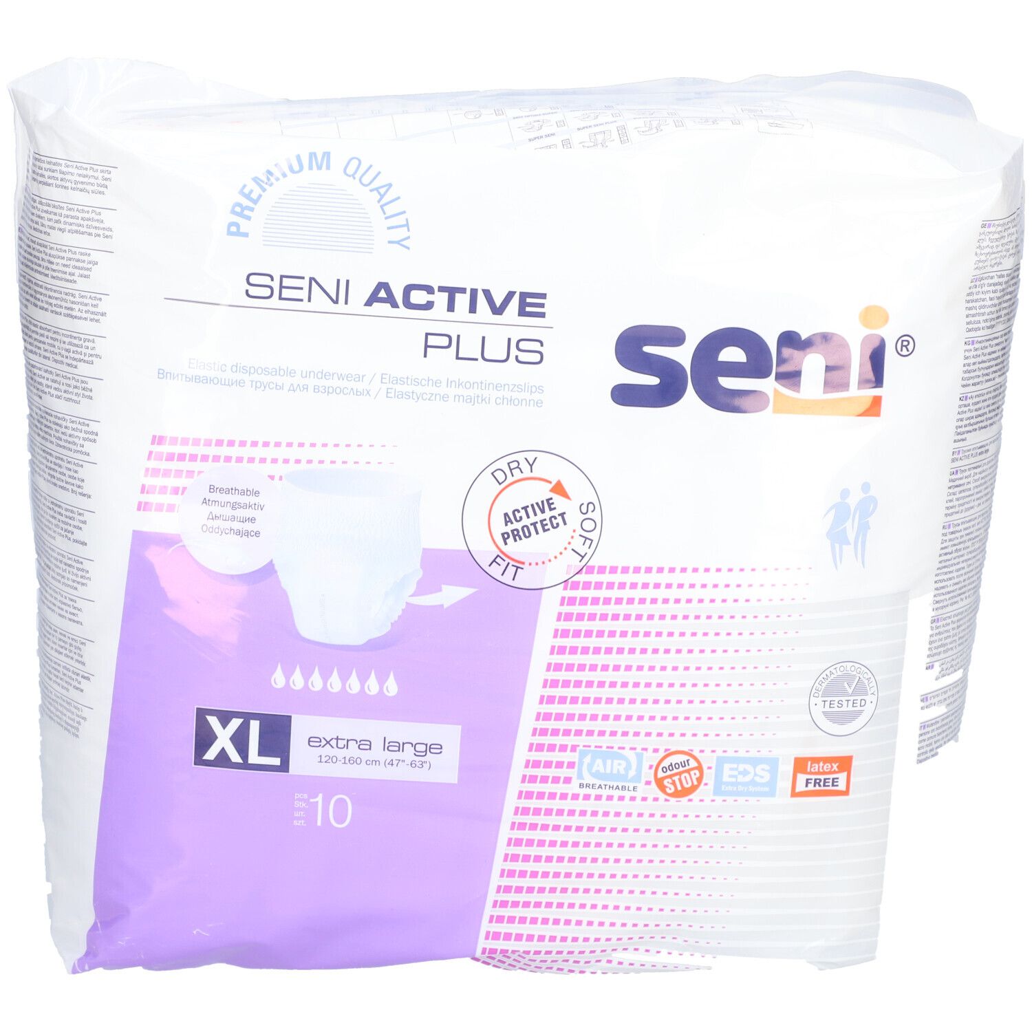 SENI Active Plus Culotte d'incontinence XL