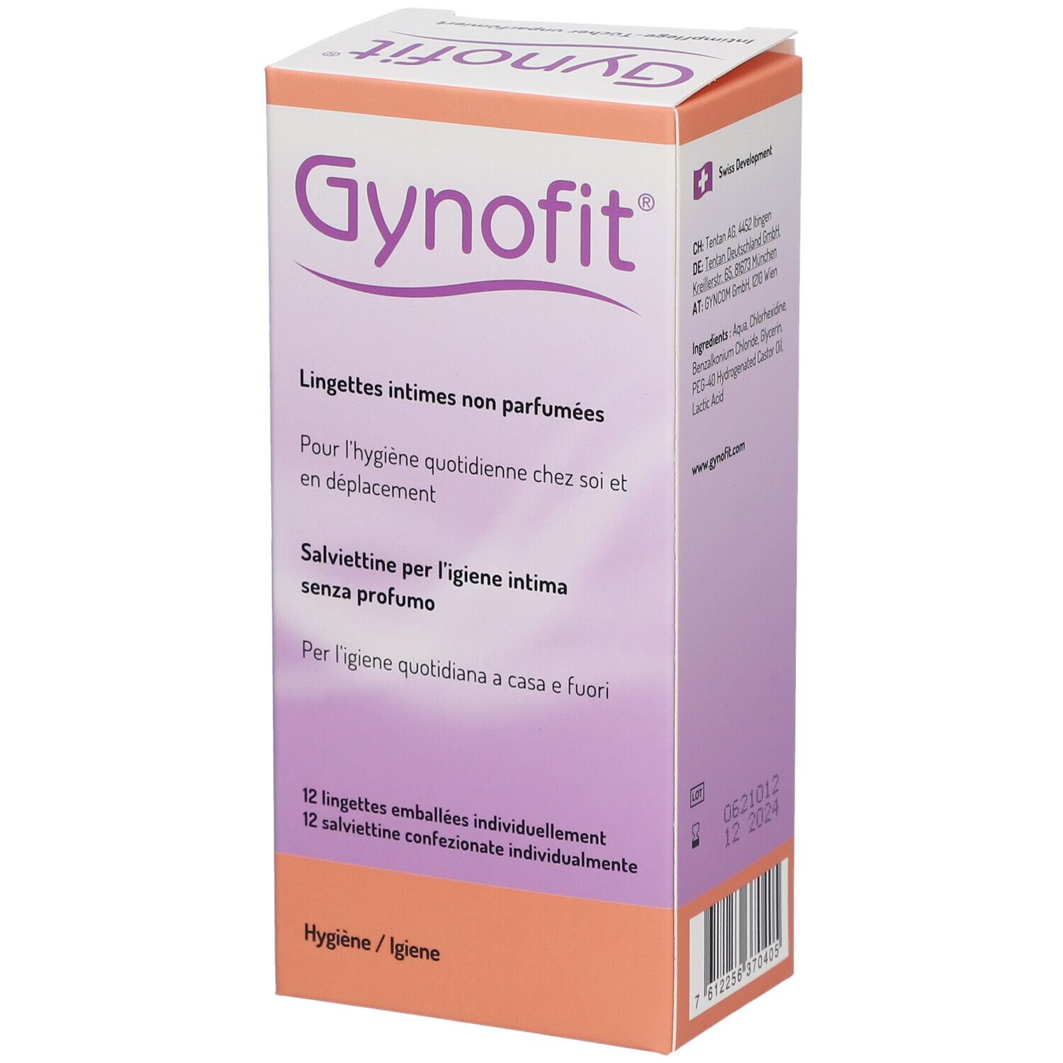 GYNOFIT® Lingettes nettoyantes