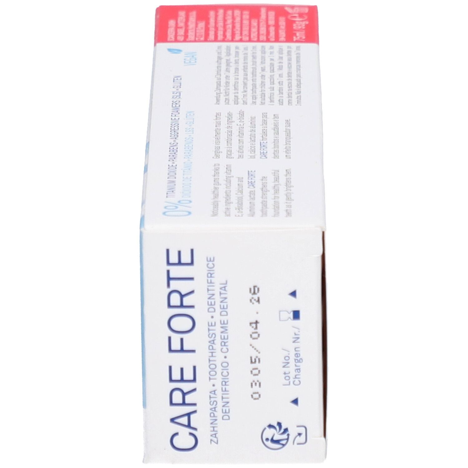Care Forte dentifrice soin des gencives