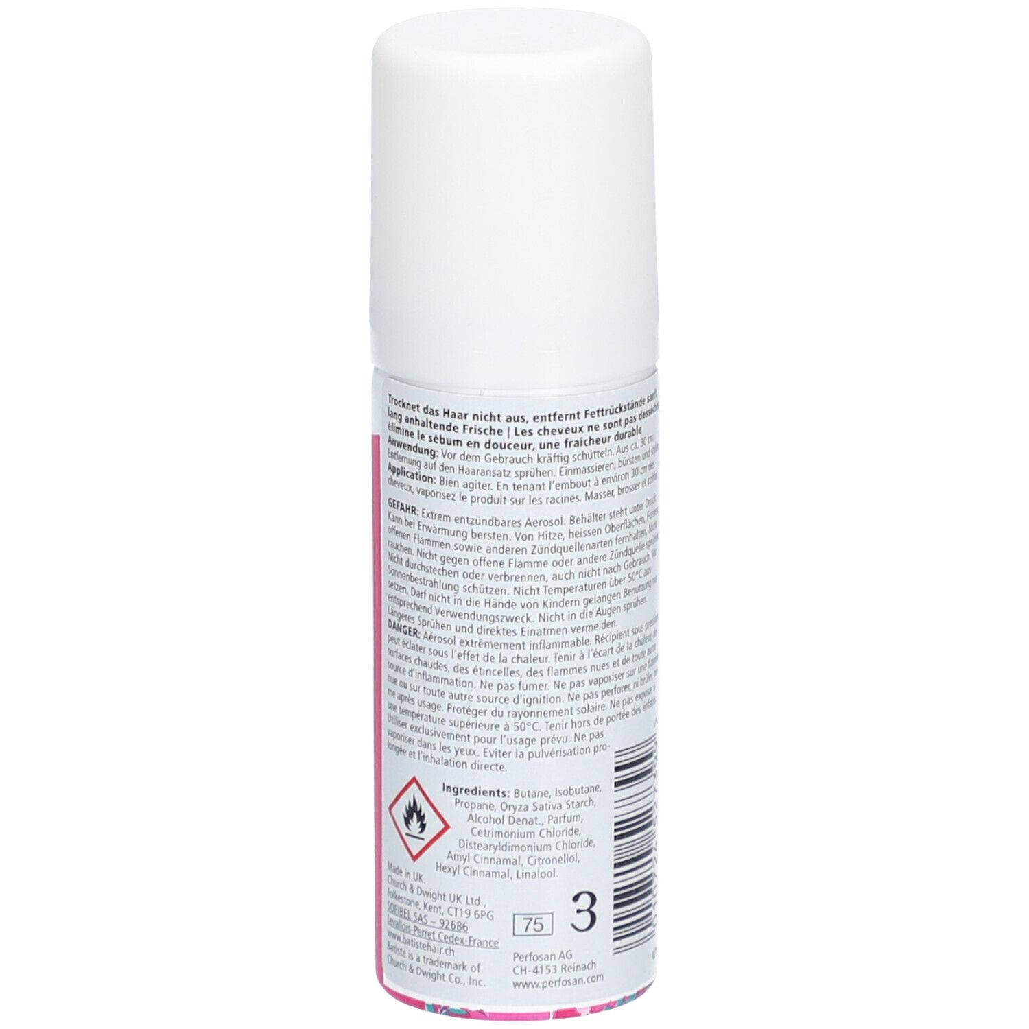 BATISTE Shampooing Sec Blush Mini