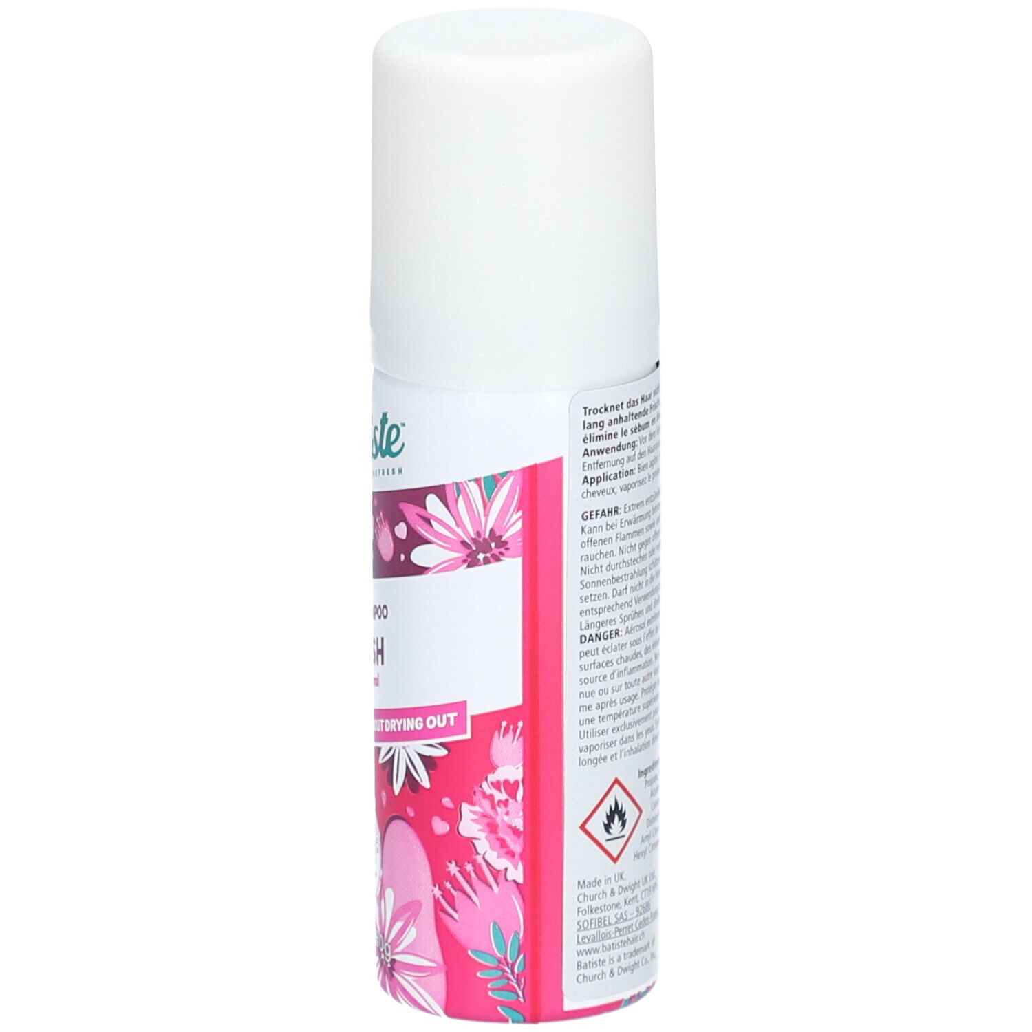 BATISTE Shampooing Sec Blush Mini