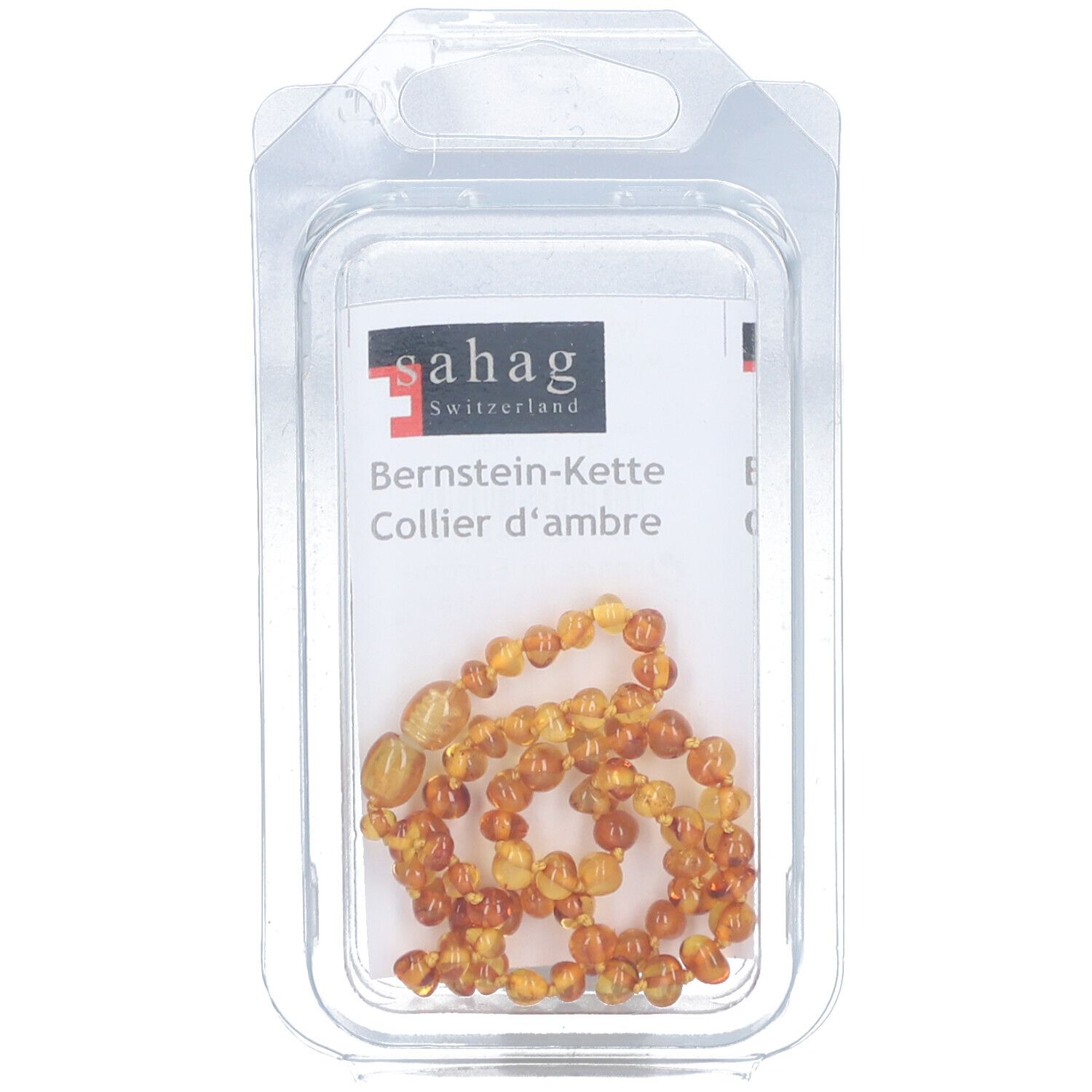 Sahag Collier d’ambre naturel 35 cm pour bébé