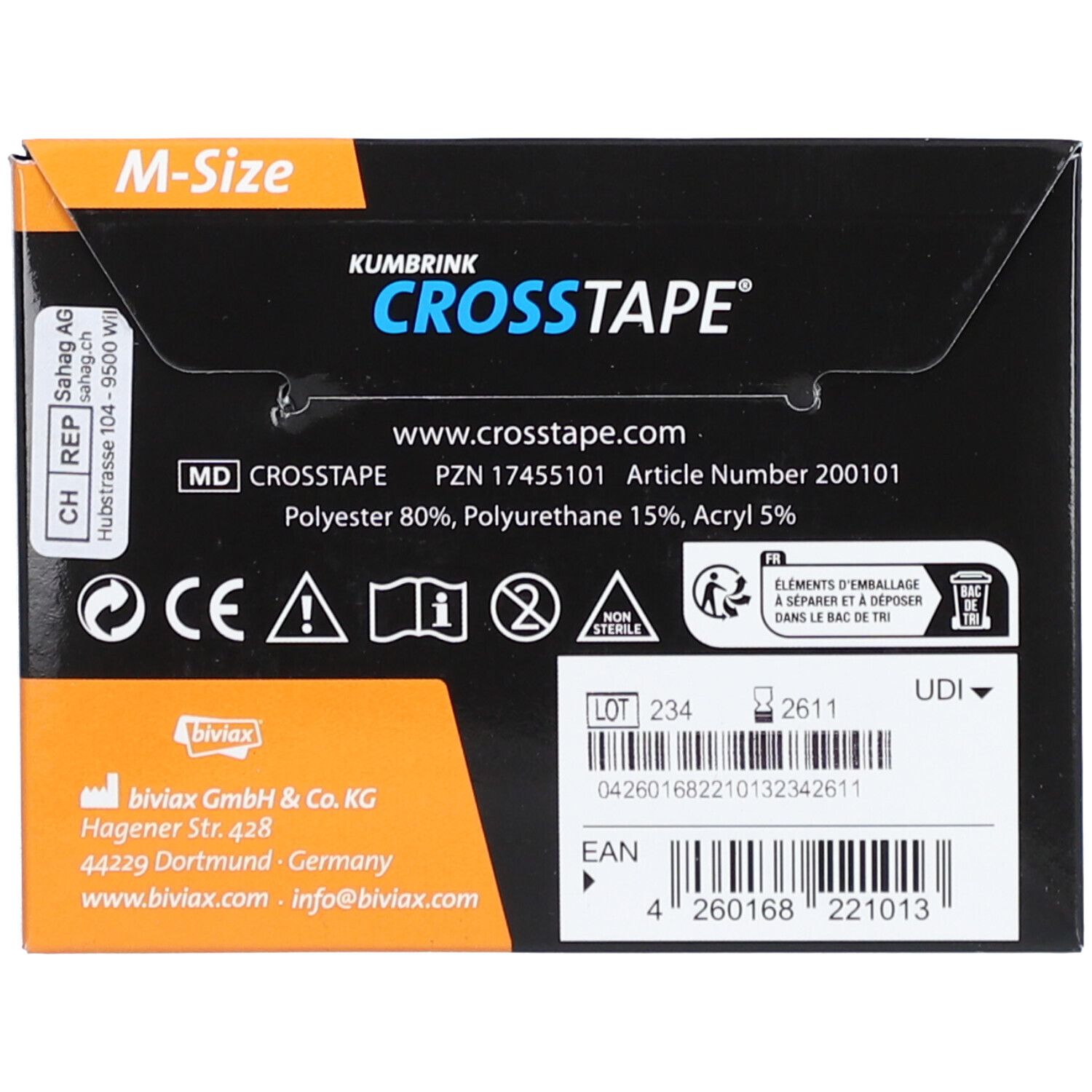 CROSSTAPE Patchs d'Acuponcture M