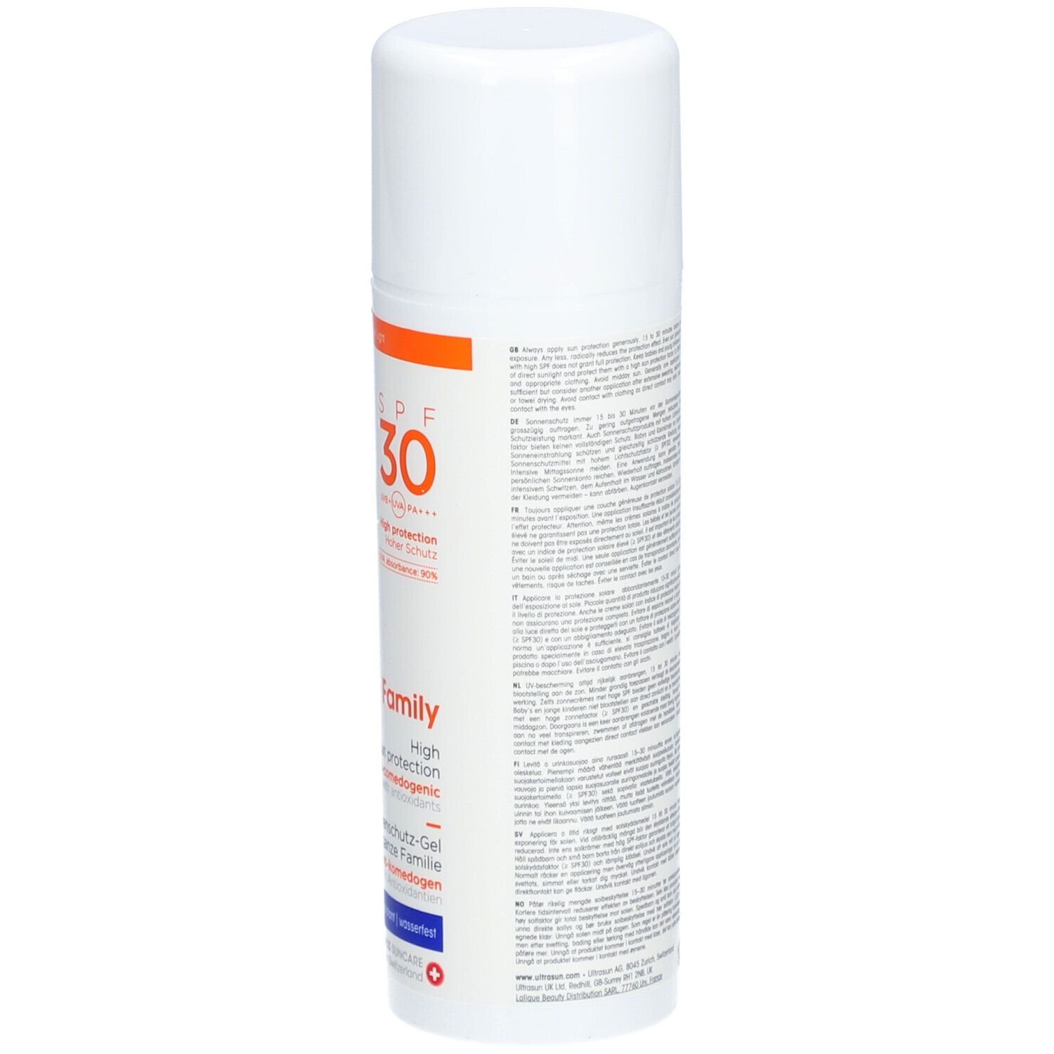 ULTRASUN Family SPF 30 Gel solaire