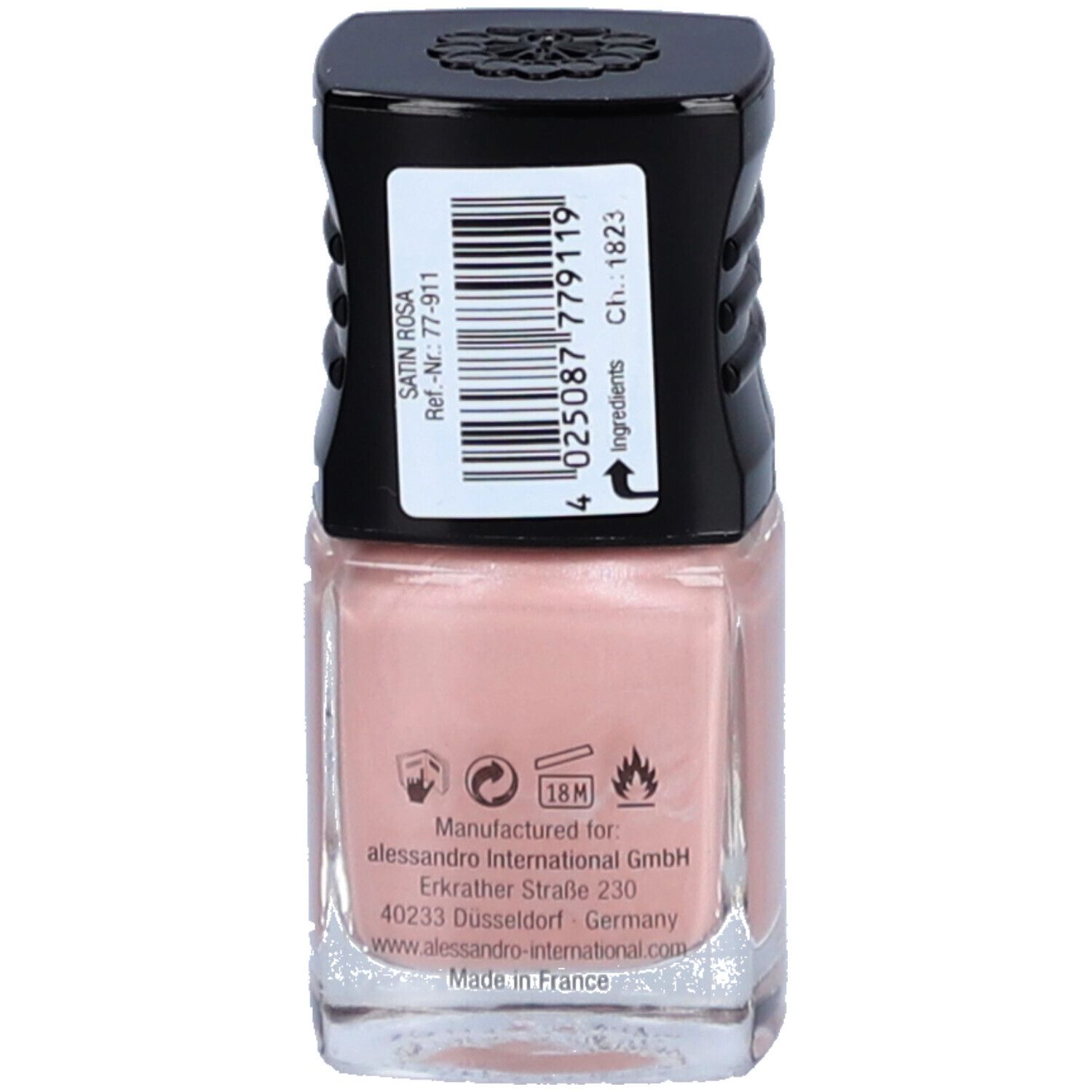 ALESSANDRO Vernis à ongles Satin Rosa