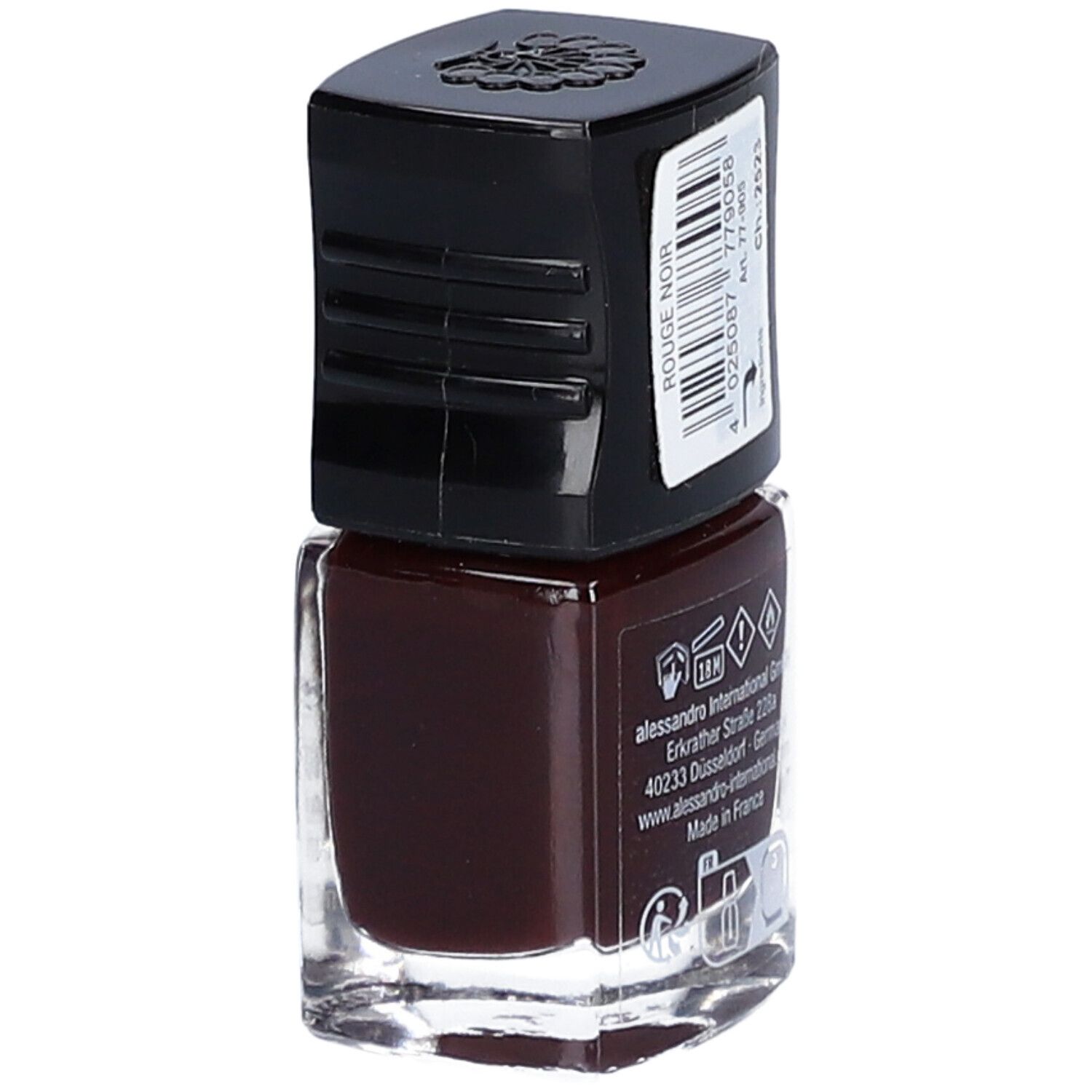 ALESSANDRO Vernis à ongles Rouge Noir
