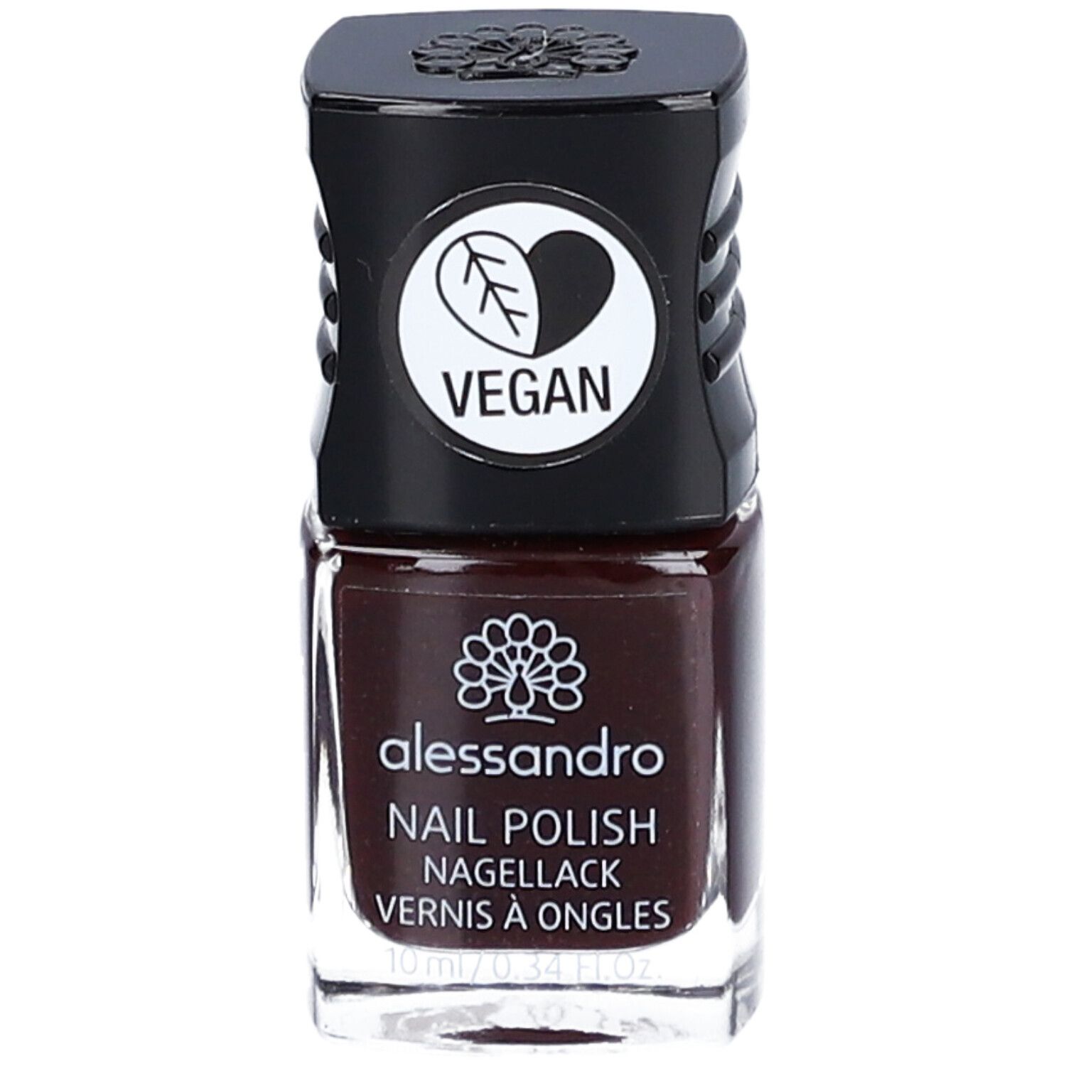 ALESSANDRO Vernis à ongles Rouge Noir