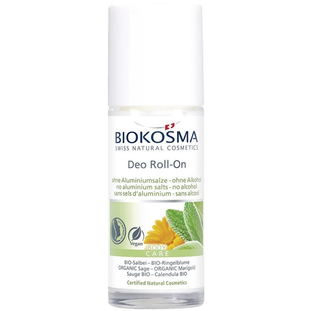 BIOKOSMA Déodorant à bille sans sels d'aluminium