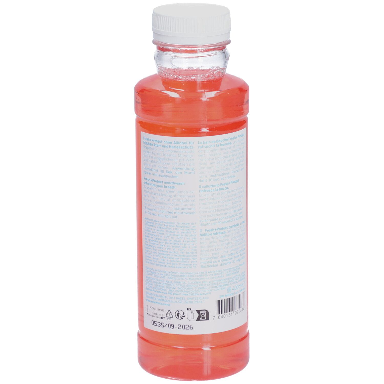 EDEL + WHITE Fresh + Protect Bain de bouche