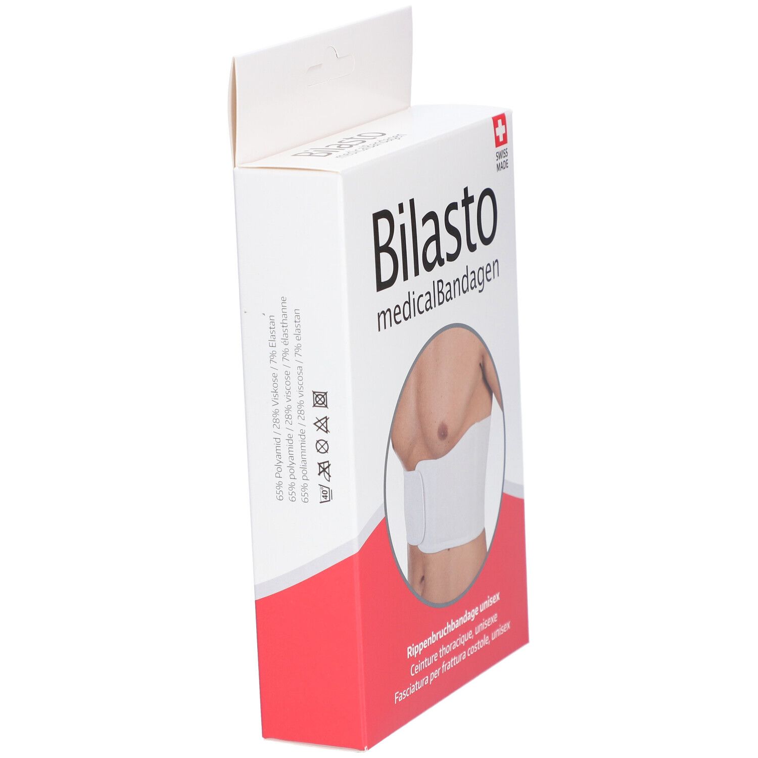 BILASTO Ceinture Thoracique L Blanc