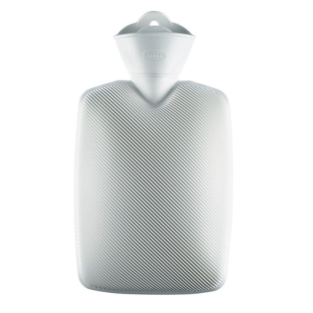 EMOSAN Bouillotte Demi-lamelle Blanche