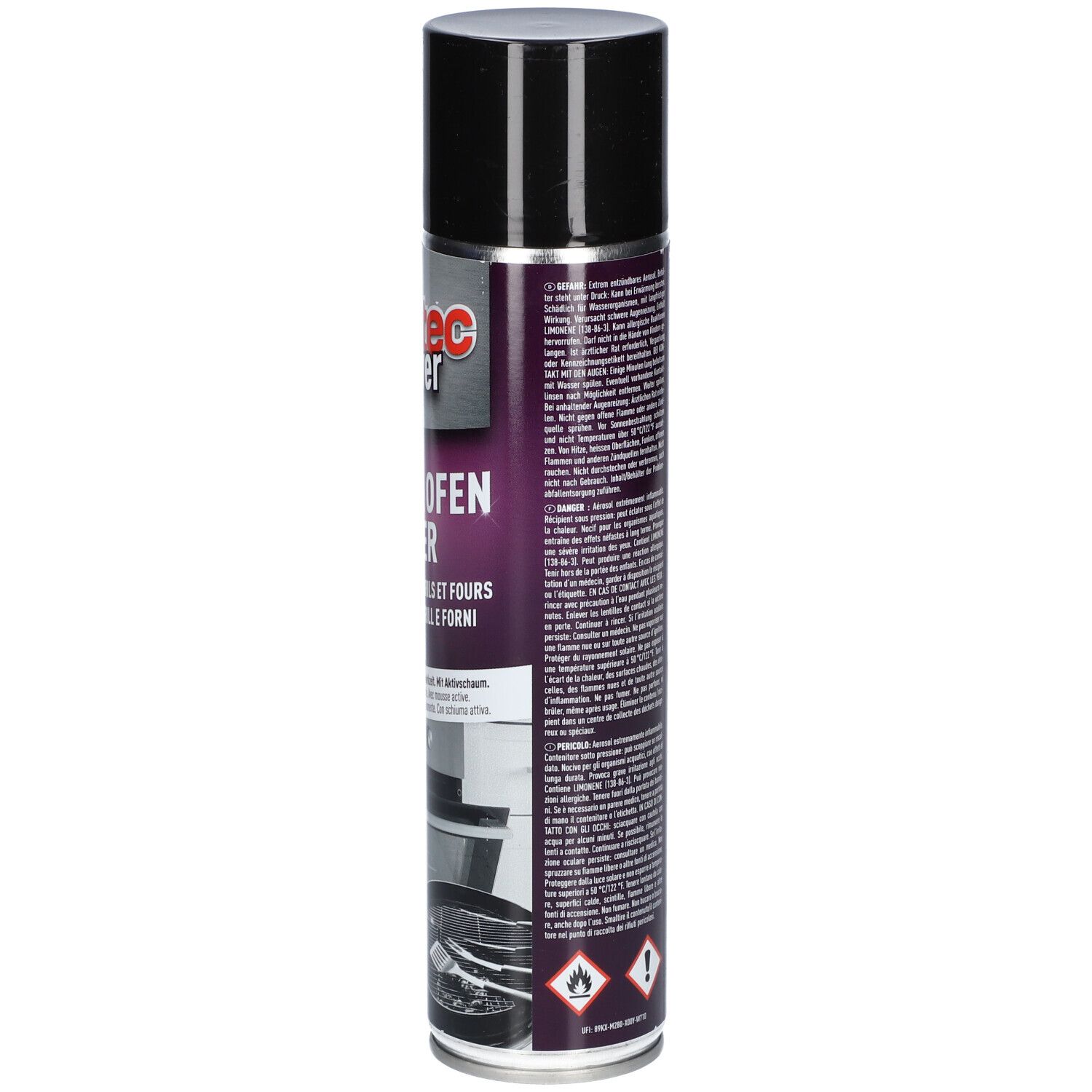 MARTEC Power Spray aérosol pour grill et four