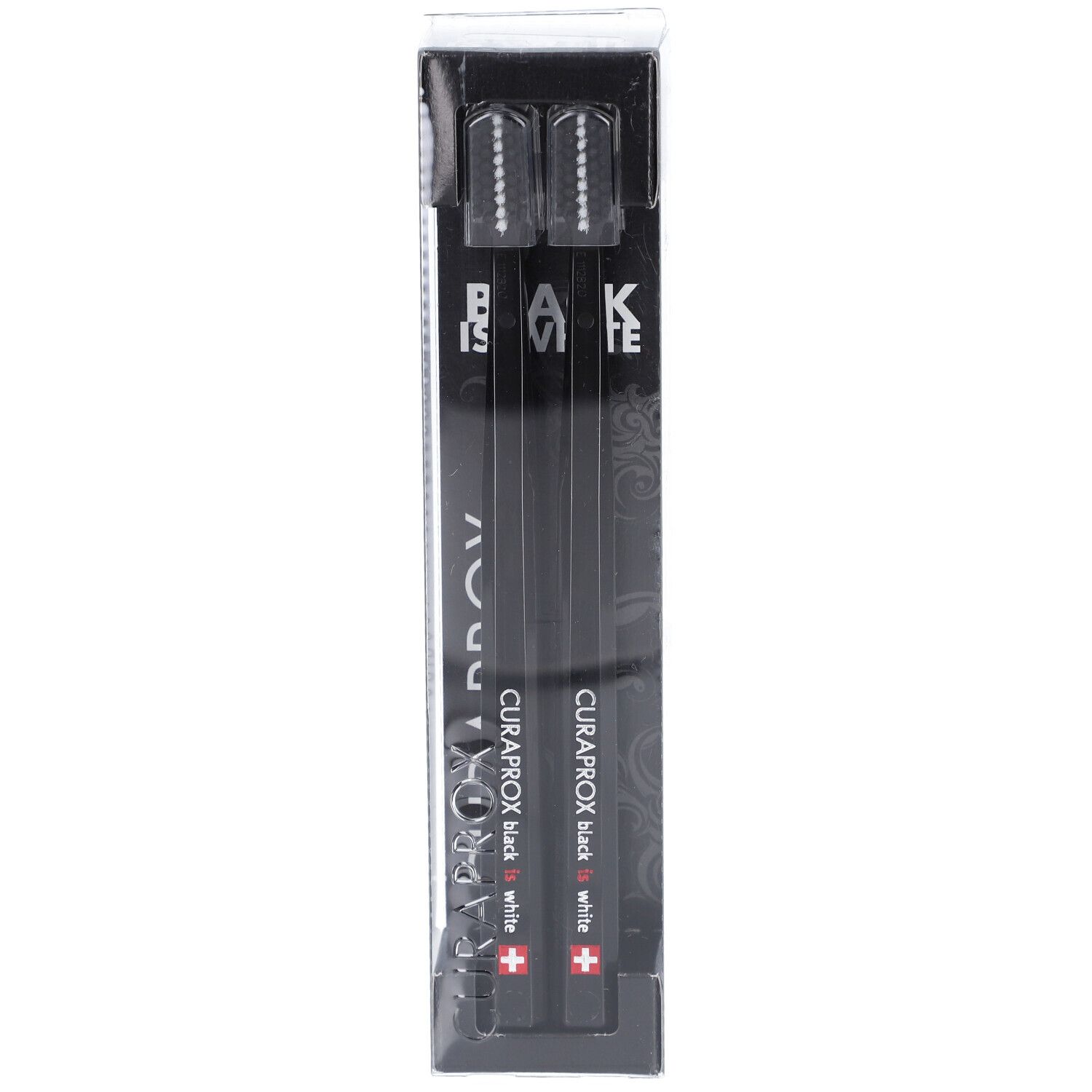 Curaprox Black is White brosses à dents duo noir