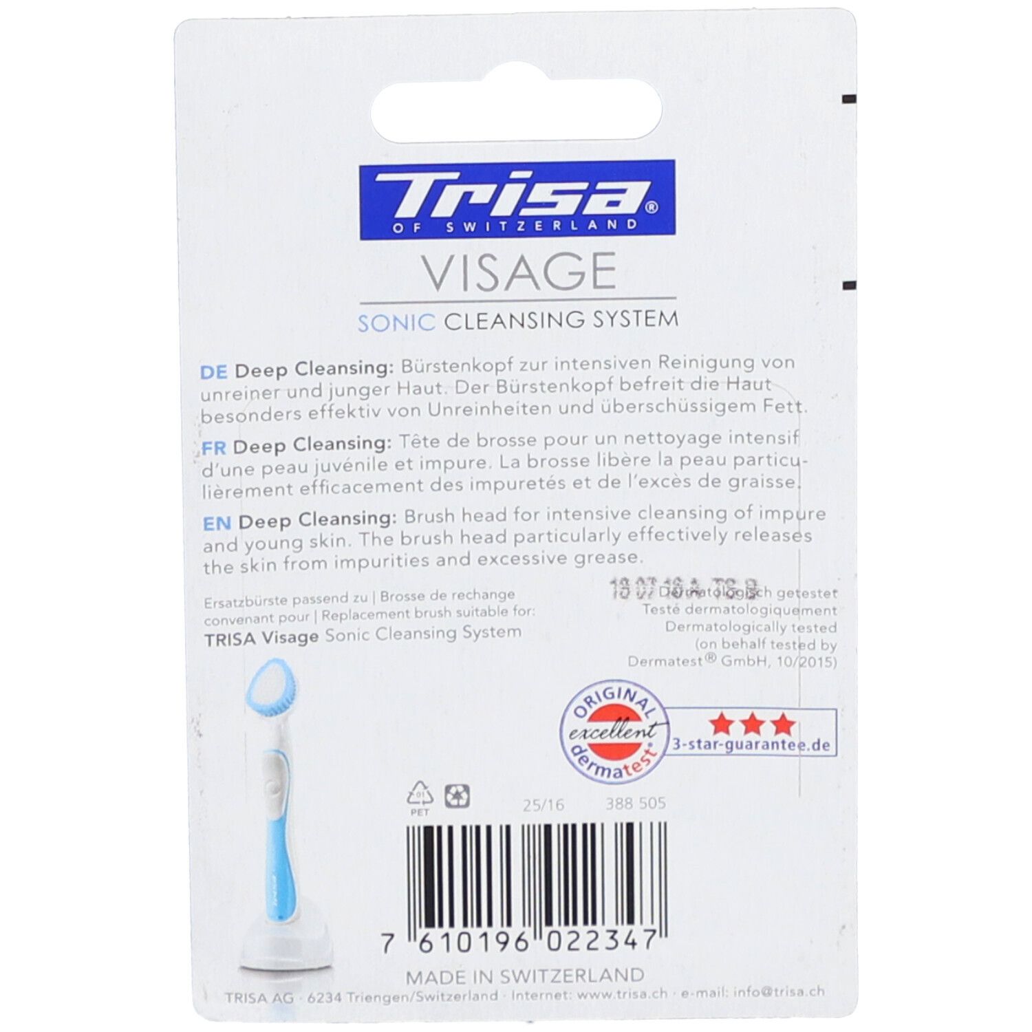 TRISA Recharge Visage Nettoyage en profondeur