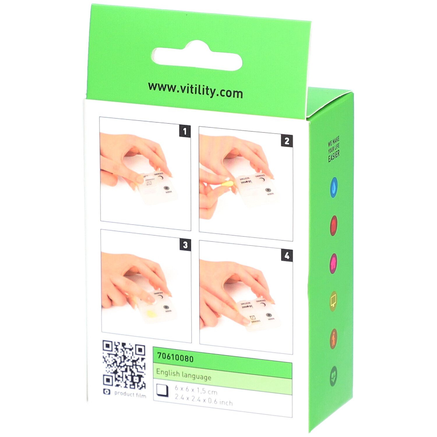 VITILITY Cassette de médicaments